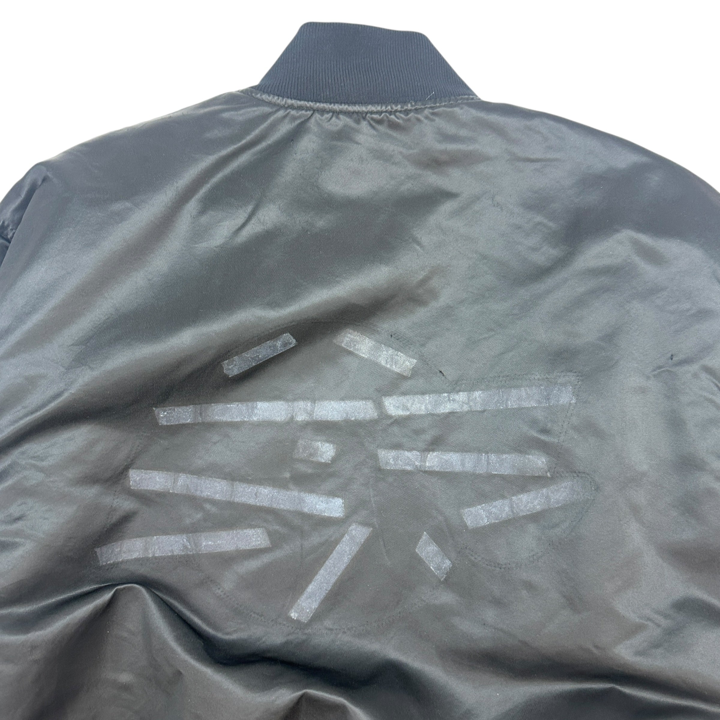 Vintage Starter LA Lakers Satin Bomber Black