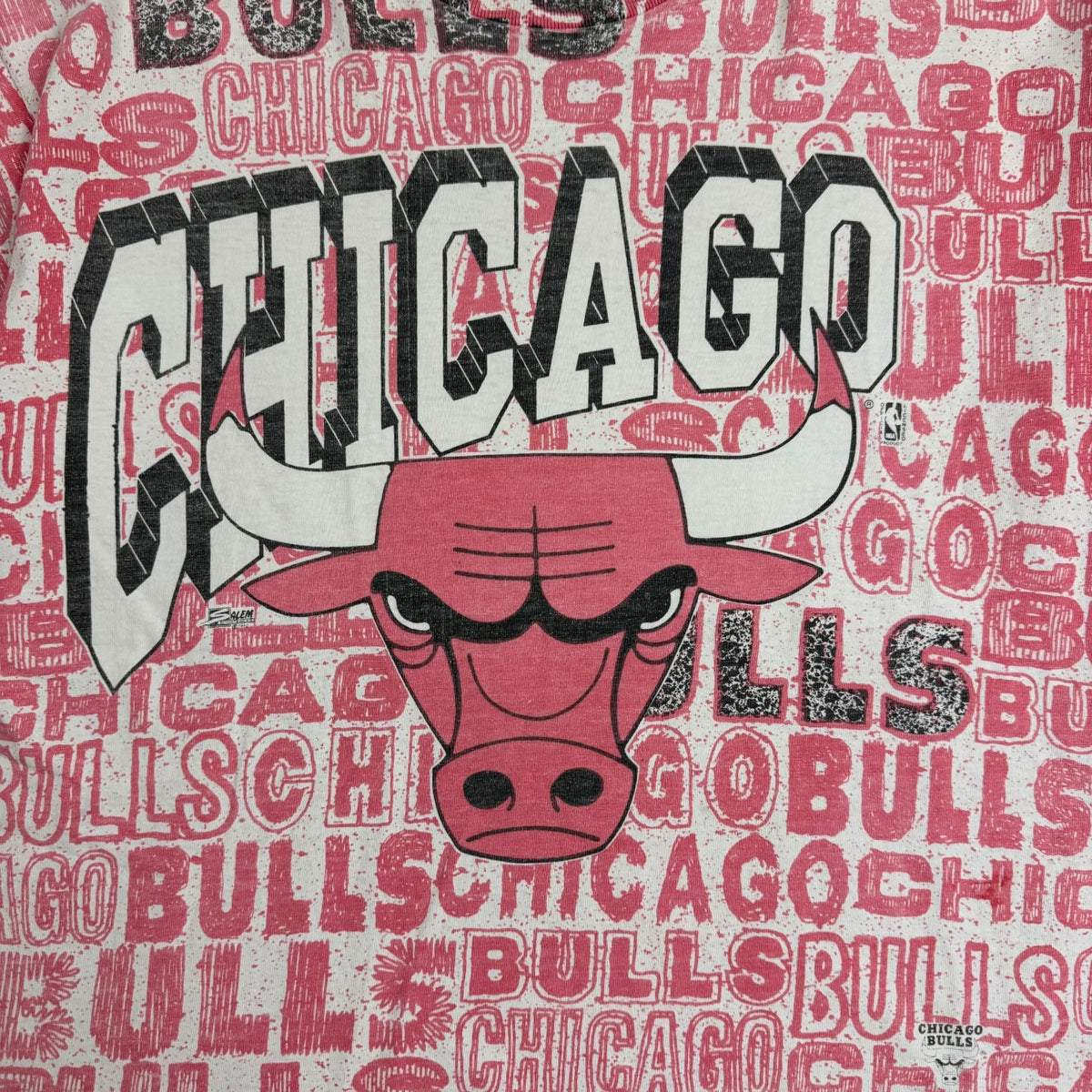 Vintage Chicago Bulls AOP Tee Red