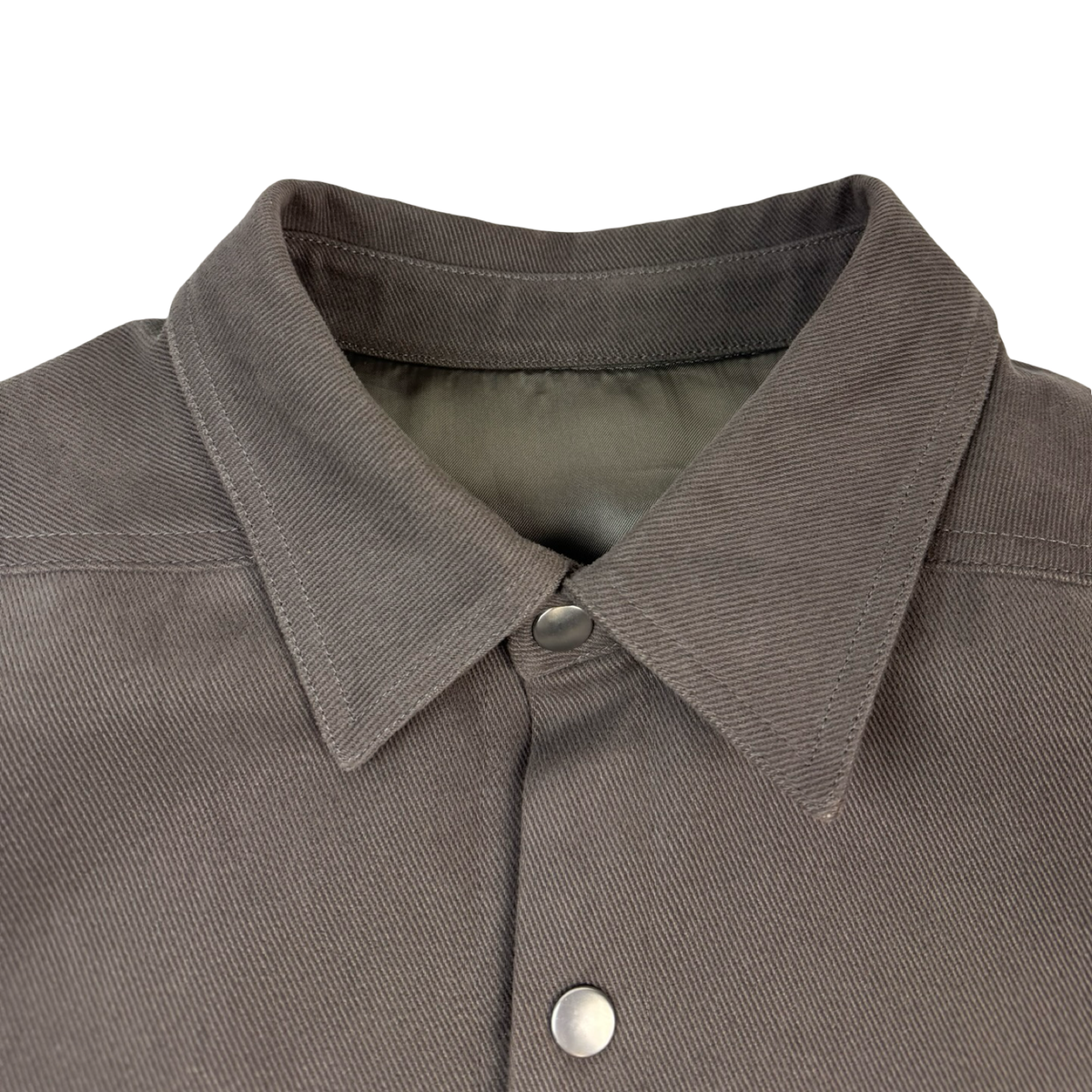 Rick Owens Strobe Pocket Shirt Jacket Dust