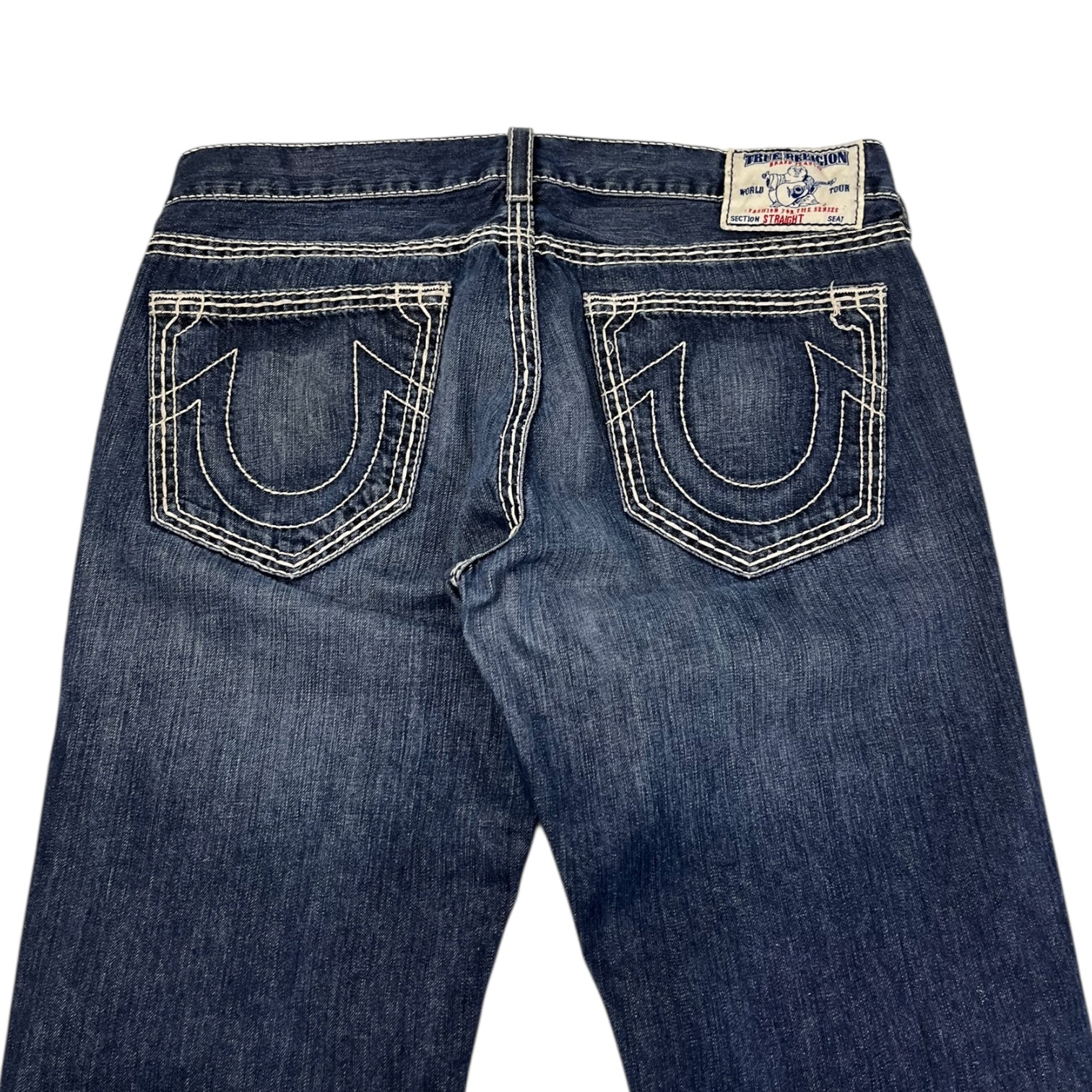 Vintage Y2K True Religion Denim Contrast Stitch Bottoms