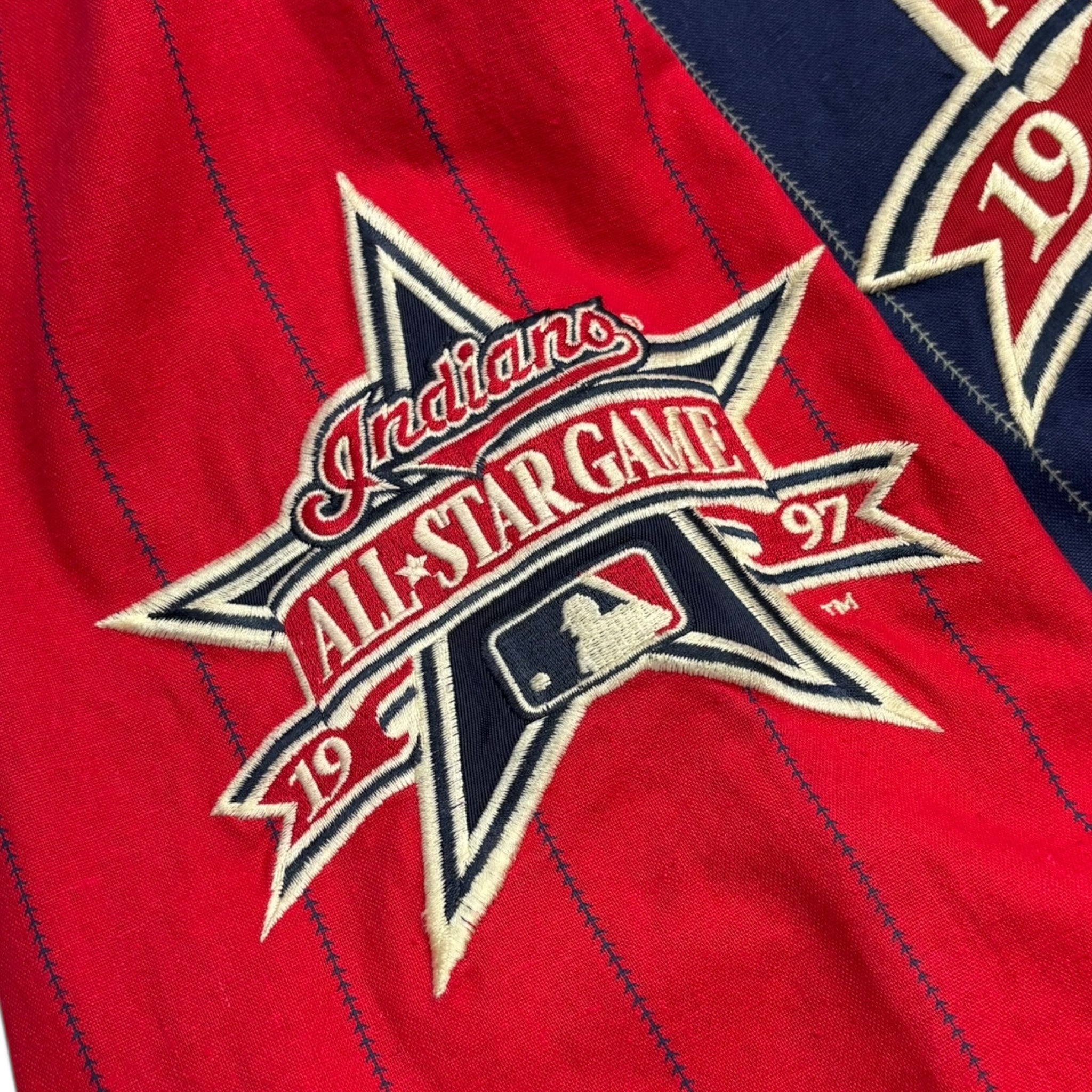 1997 All Star Game Indians Reversible MLB Zip Jacket