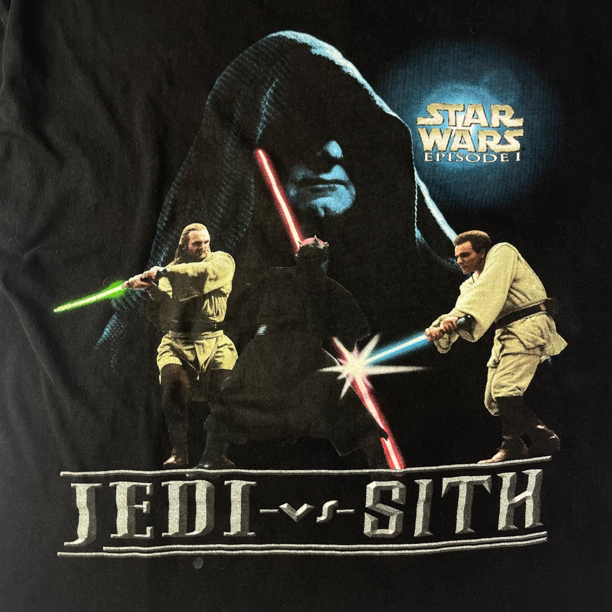 Vintage Star Wars "Jedi vs Sith" Movie Promo T-Shirt