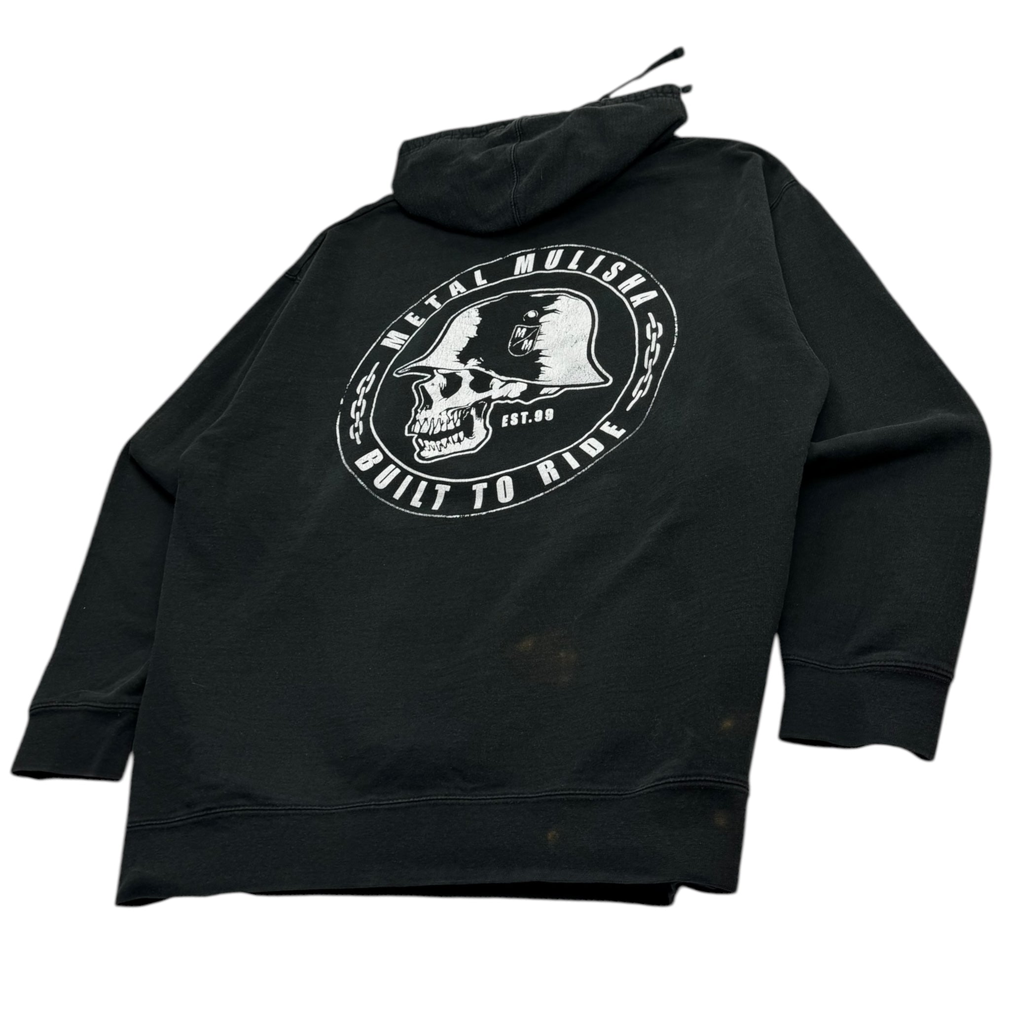 Vintage Y2K Metal Mulisha Hoodie Black