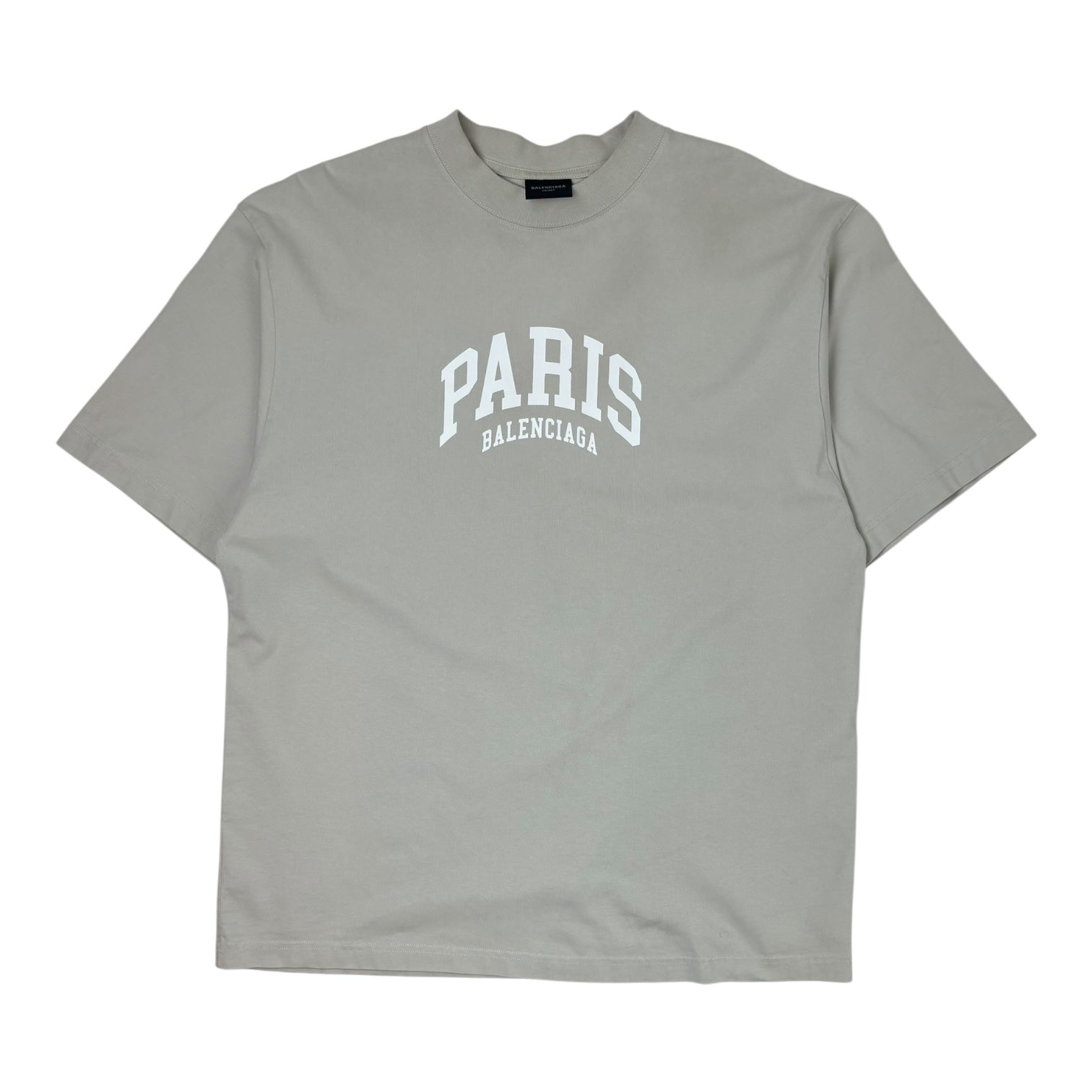 Balenciaga Cities Paris T-Shirt Bone