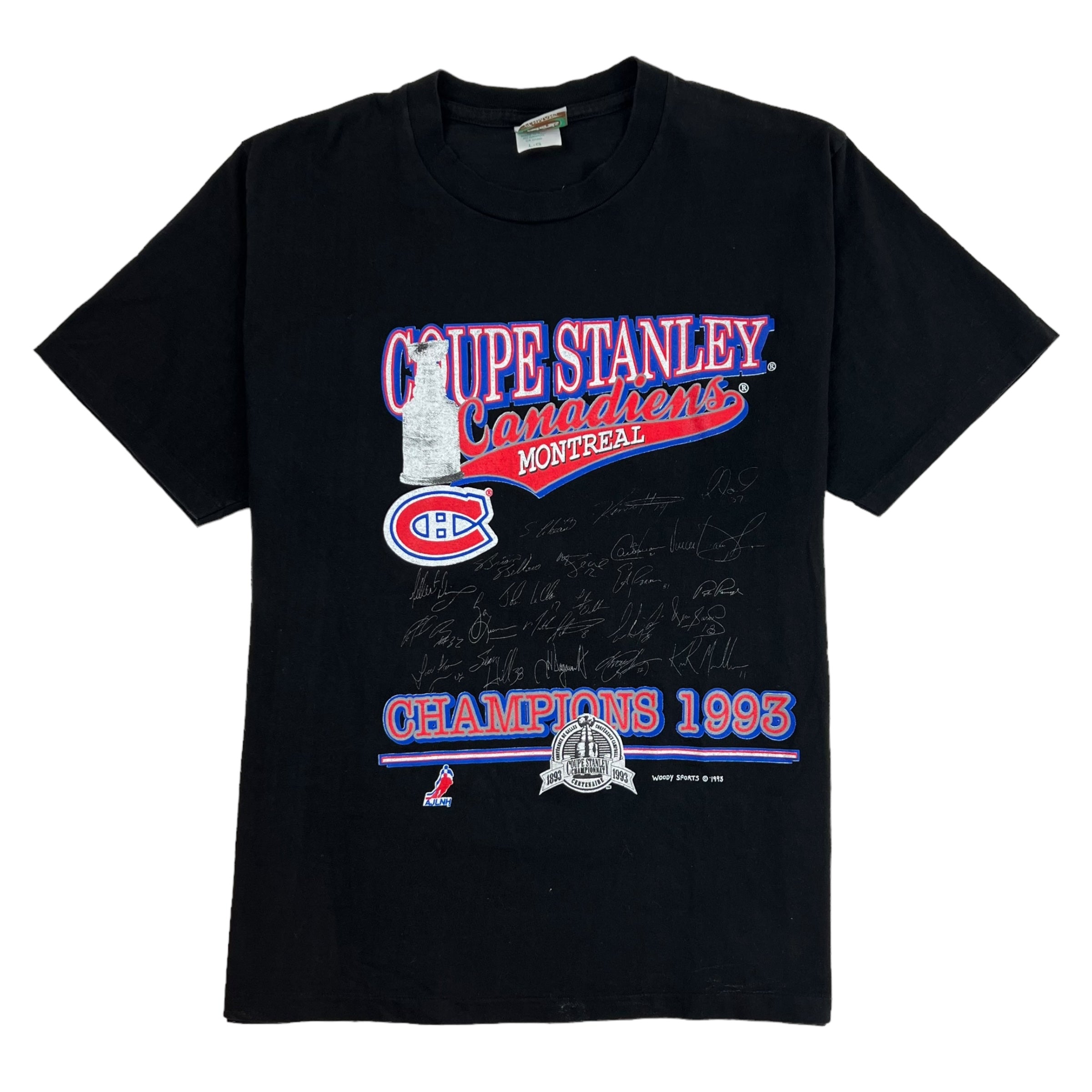 1993 Montreal Canadiens Stanley Cup Champ Tee