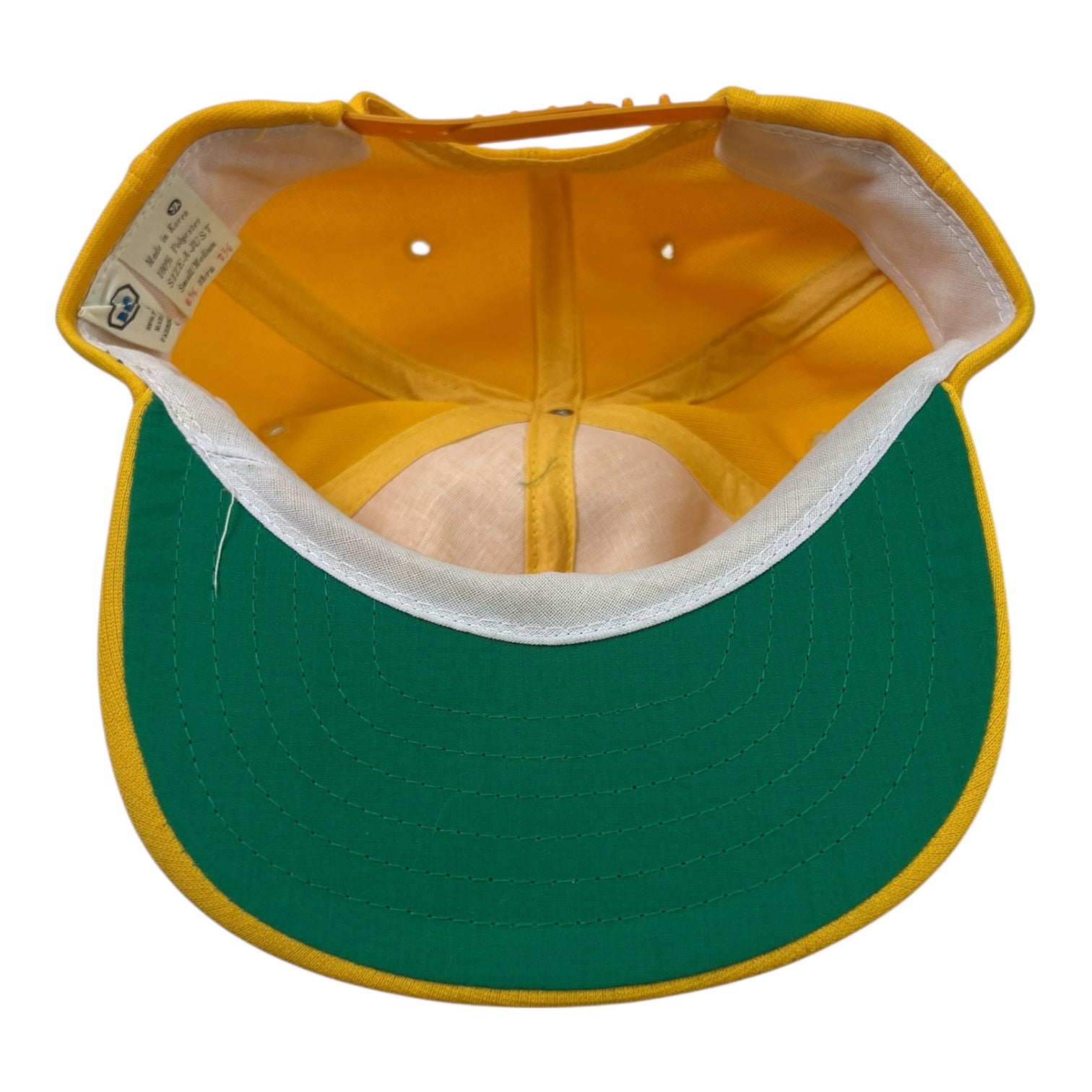 Vintage Honda Snapback Hat Yellow