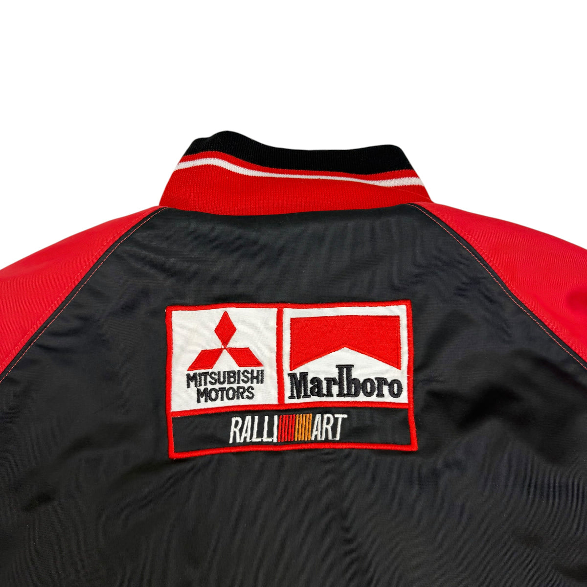 Vintage Mitsubishi Ralliart Marlboro Motorsport Racing Jacket Red/Black