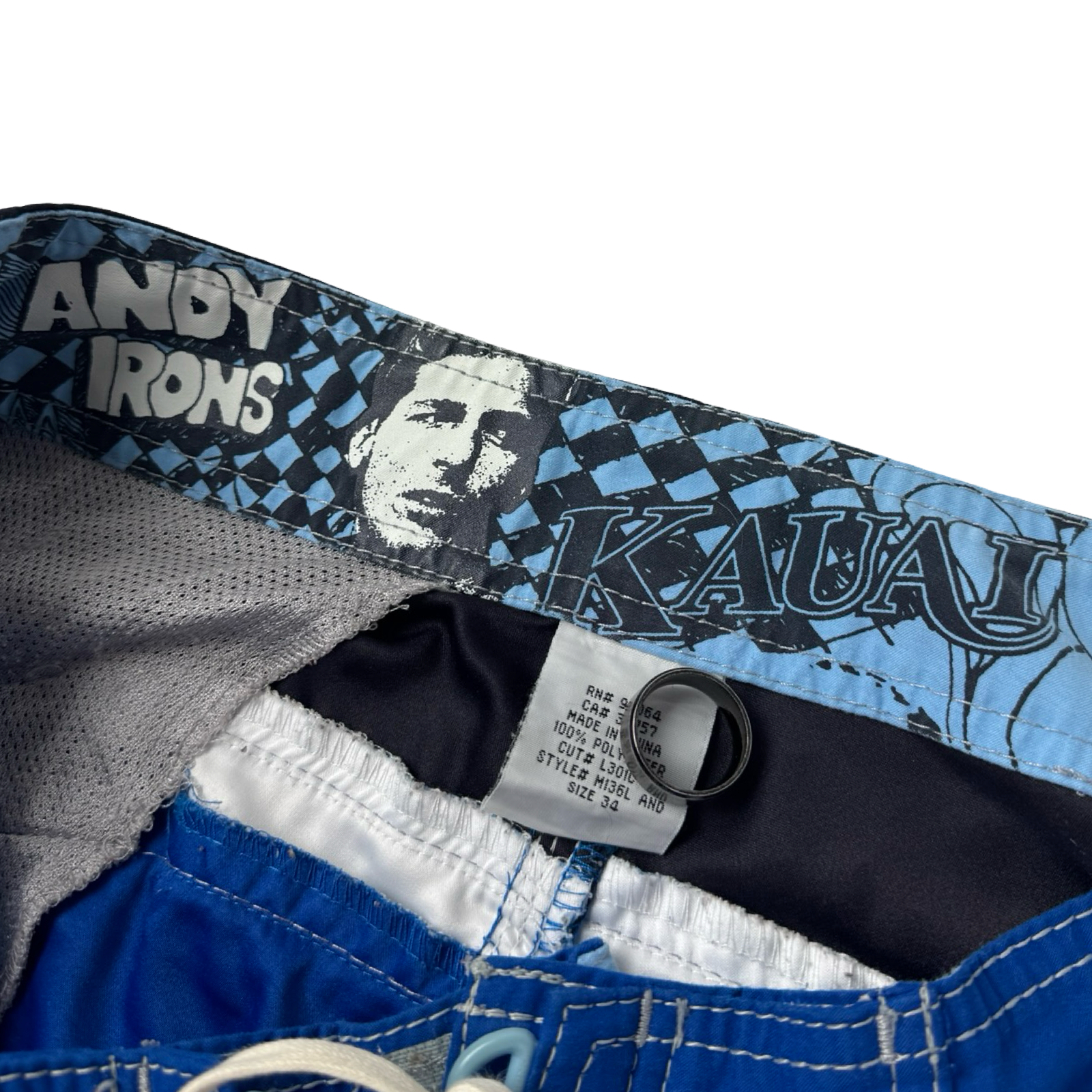Vintage Y2K Billabong Andy Iron Board Shorts
