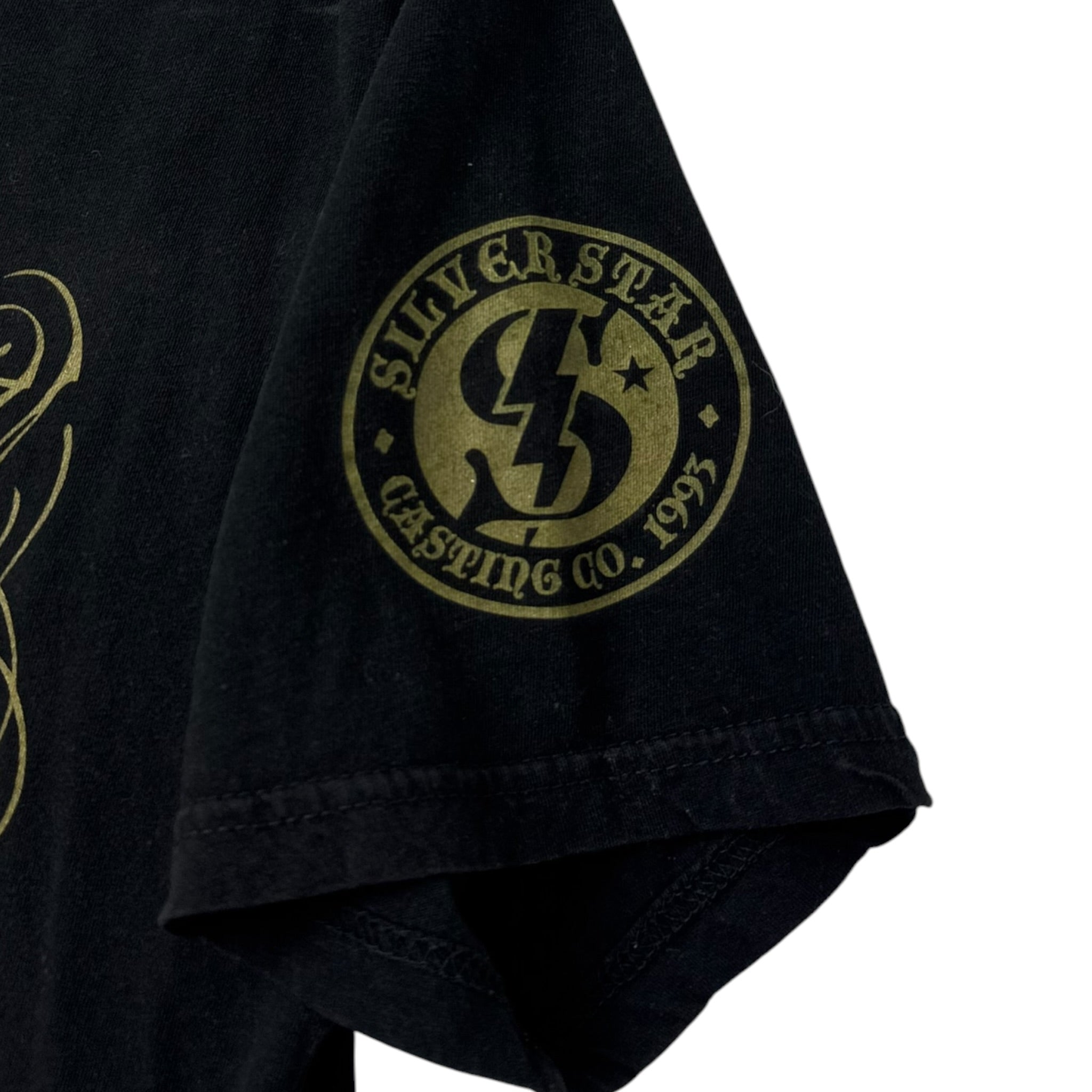 Y2K Silver Star ‘The Spider’ Cyber T-Shirt