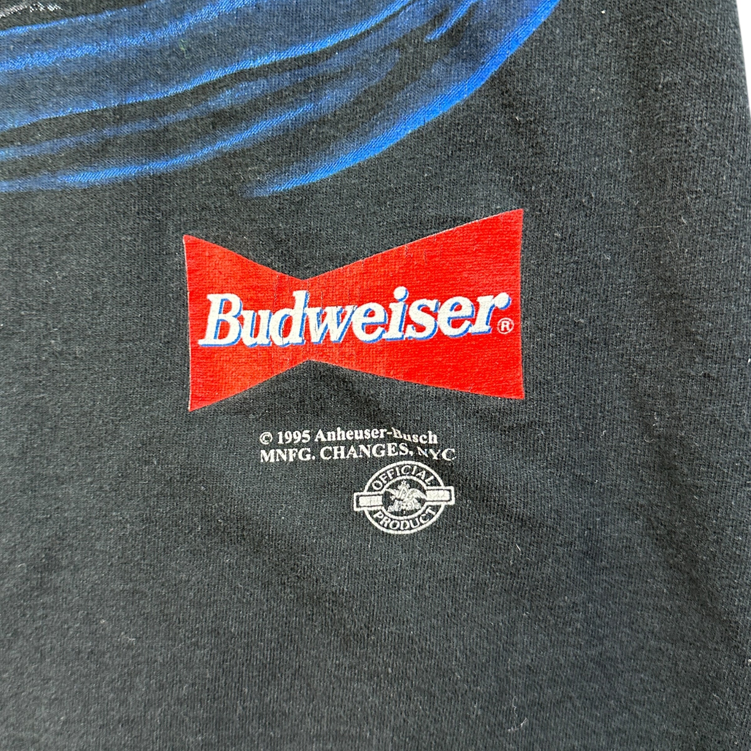 1995 Budweiser “Your Pad Or Mine?” Tee Black