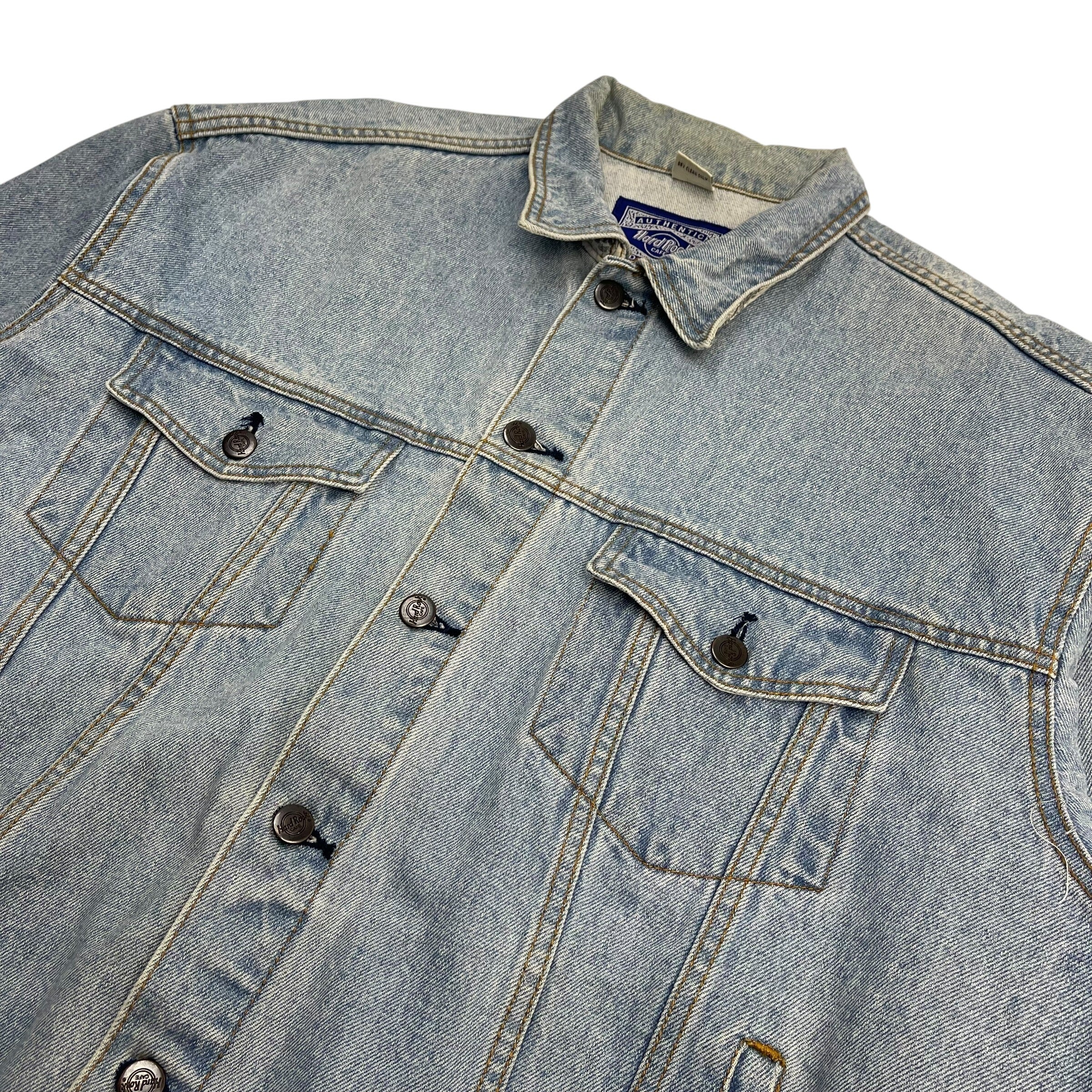 Vintage Hard Rock Cafe Las Vegas Denim Jacket