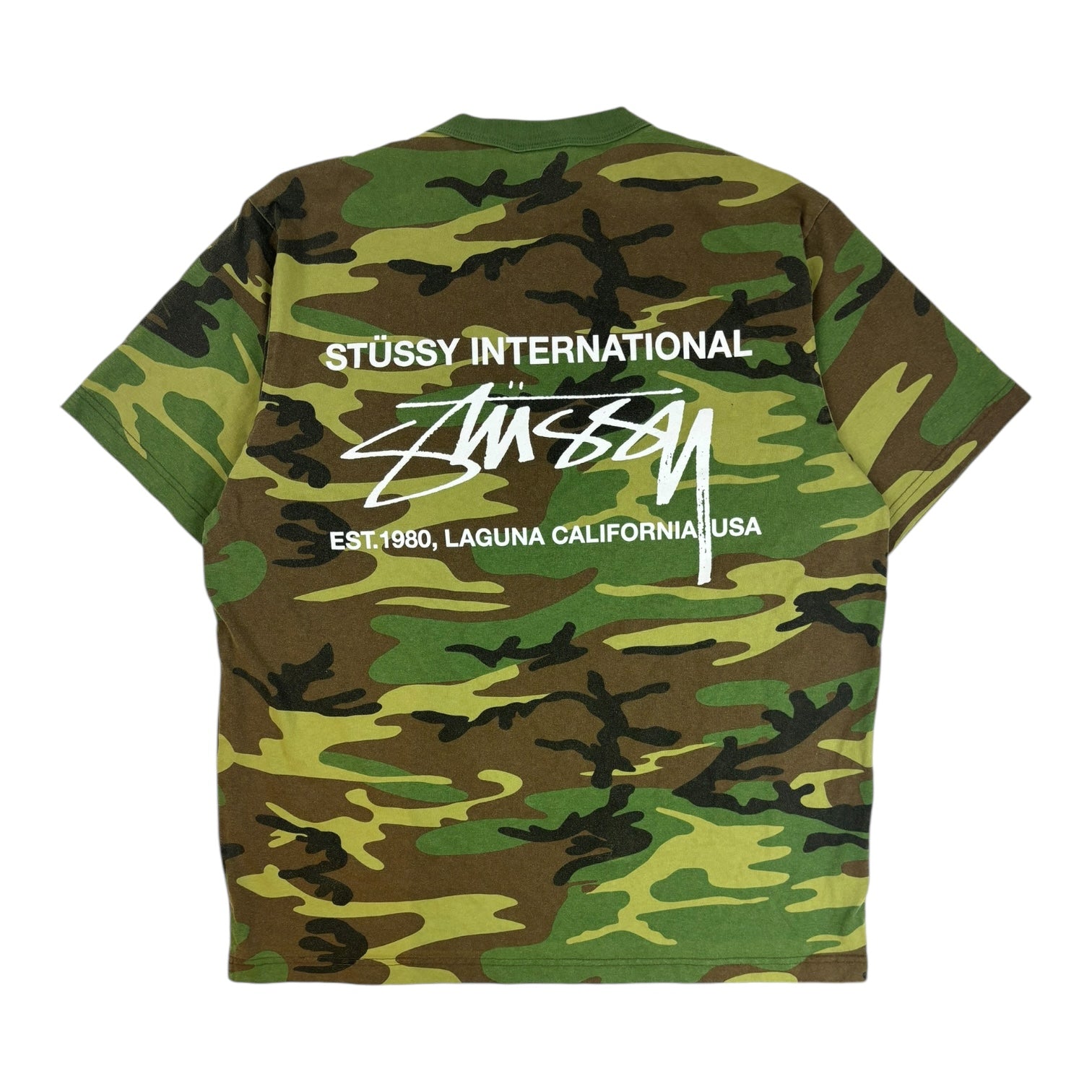 Stussy Smooth International T-Shirt Camo