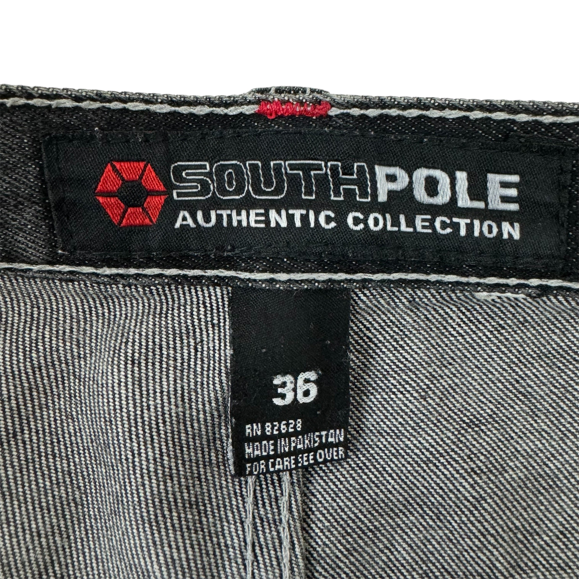 Vintage Y2K South Pole Black Wash Denim Jeans