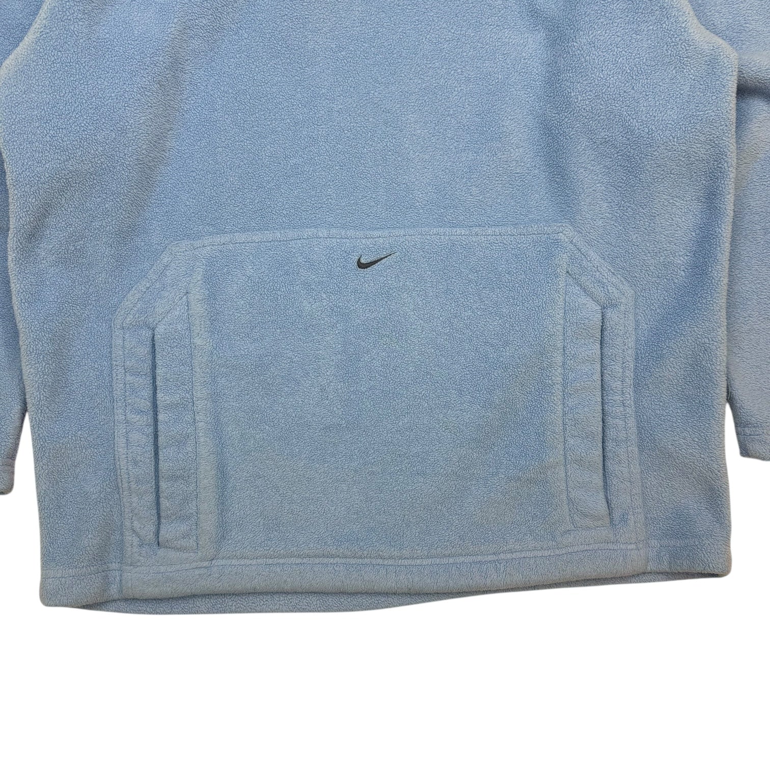 Vintage Nike Towel Fleece Hoodie Baby Blue