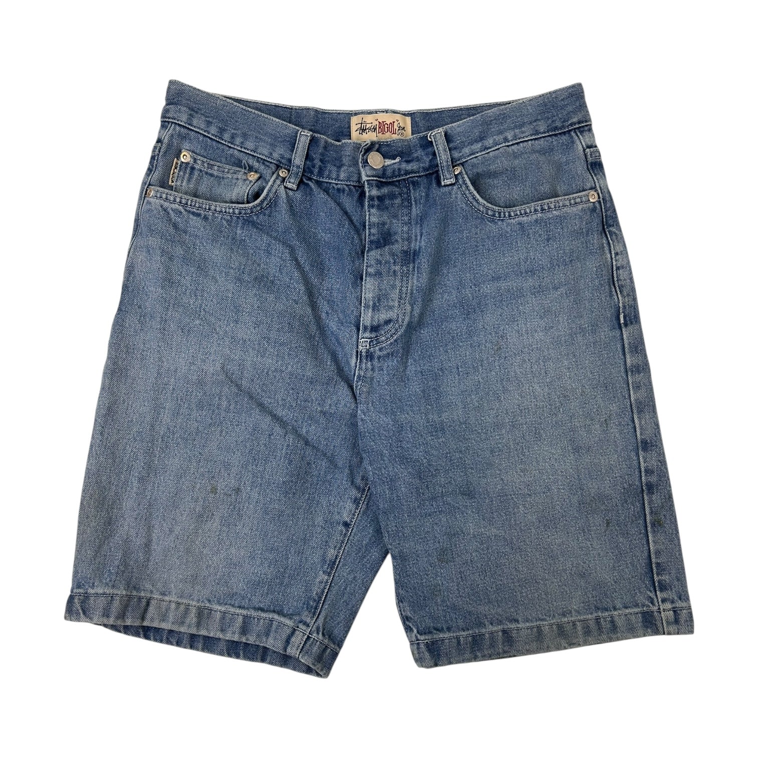 Stüssy Big Ol Jeans Shorts Light Wash