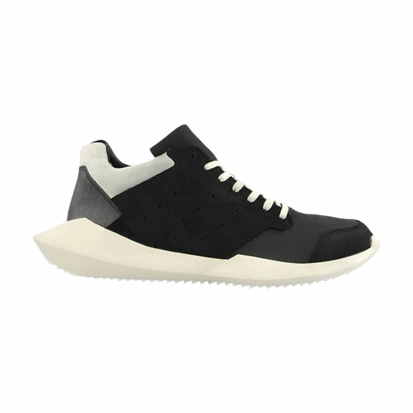 (W) Rick Owens x Adidas Tech Runner Sneakers Black (Used)