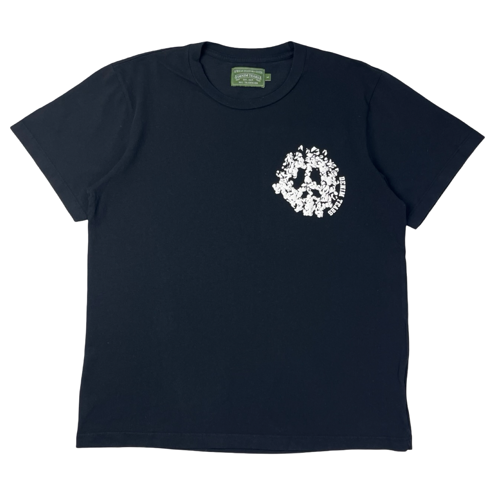 Denim Tears University Tee Black/White