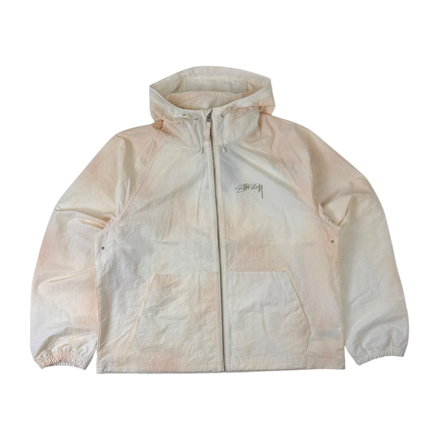 Stussy Beach Shell Wave Jacket Bone