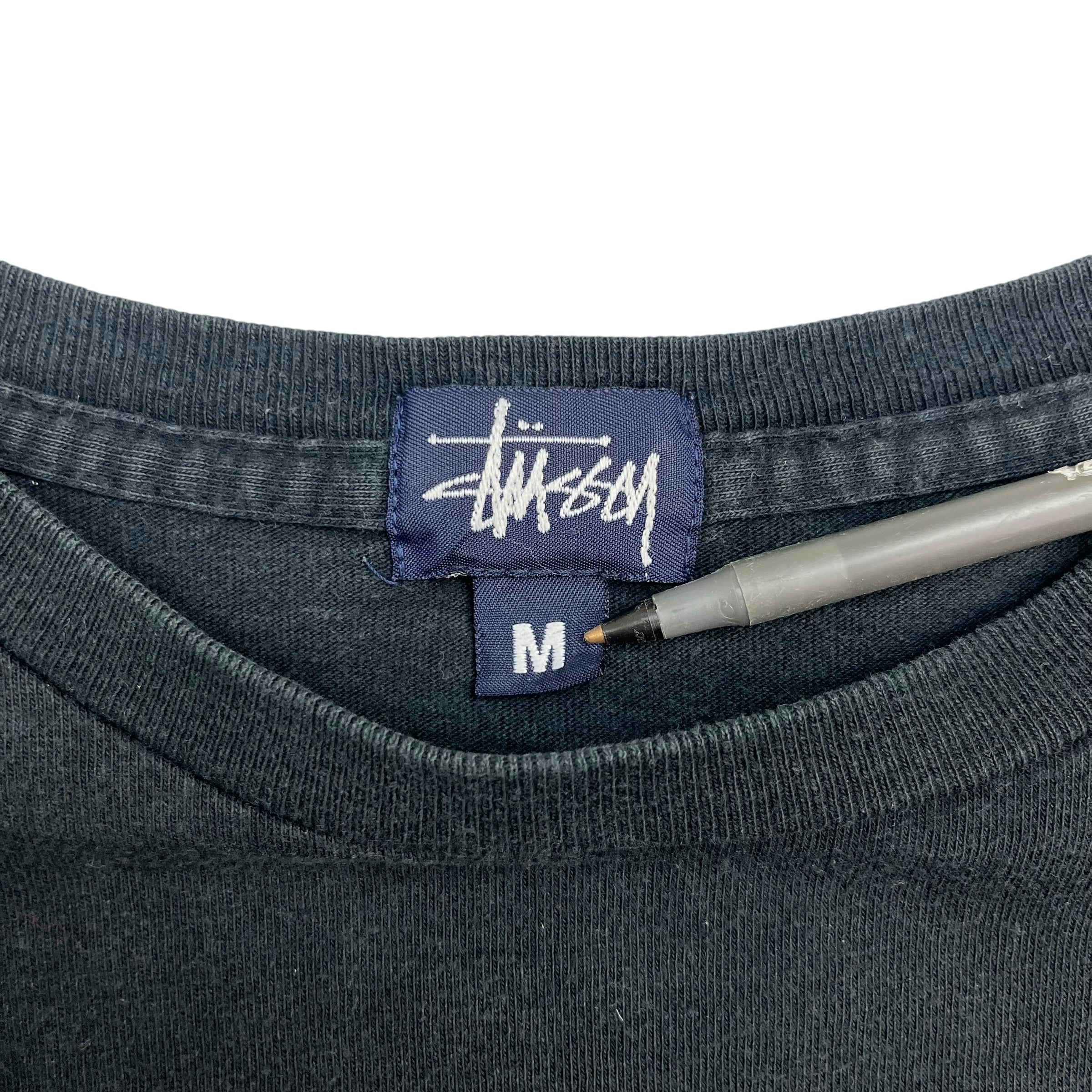 Stussy Big SS Logo Tee Black