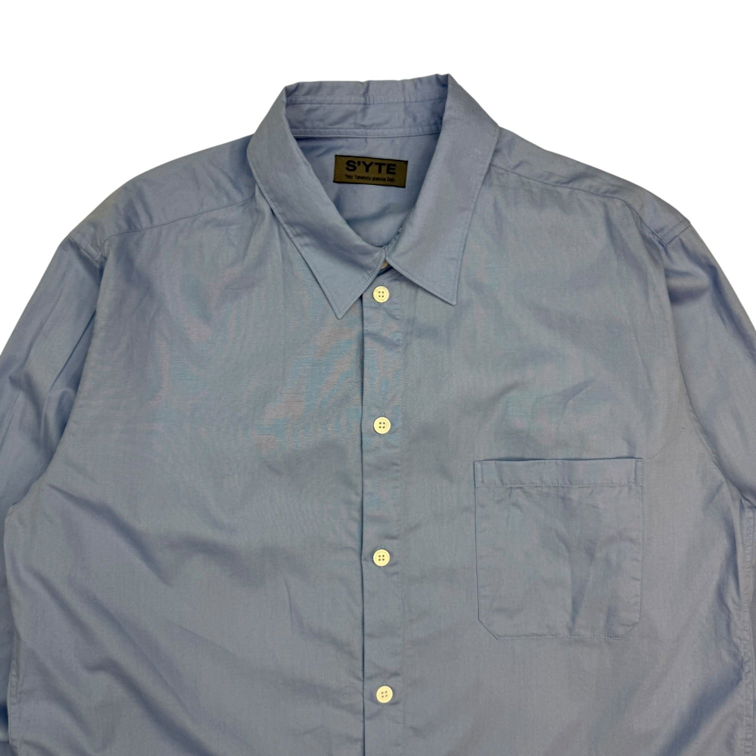 S'YTE Yohji Yamamoto Button Up Shirt Light Blue
