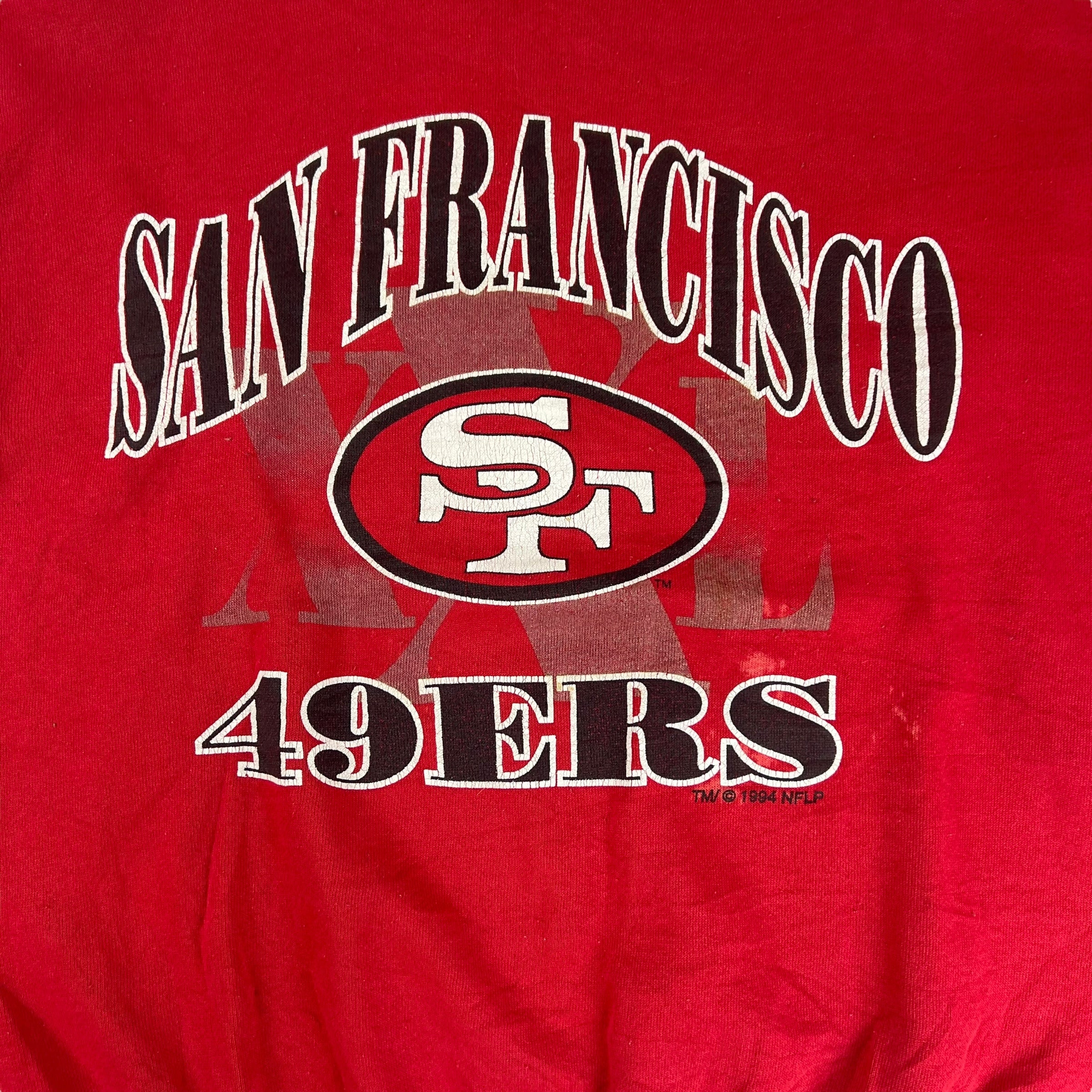 1994 Vintage San Francisco 49ers Crewneck Red