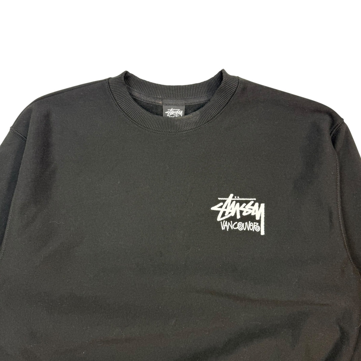 Stussy Vancouver Chapter Crewneck Black