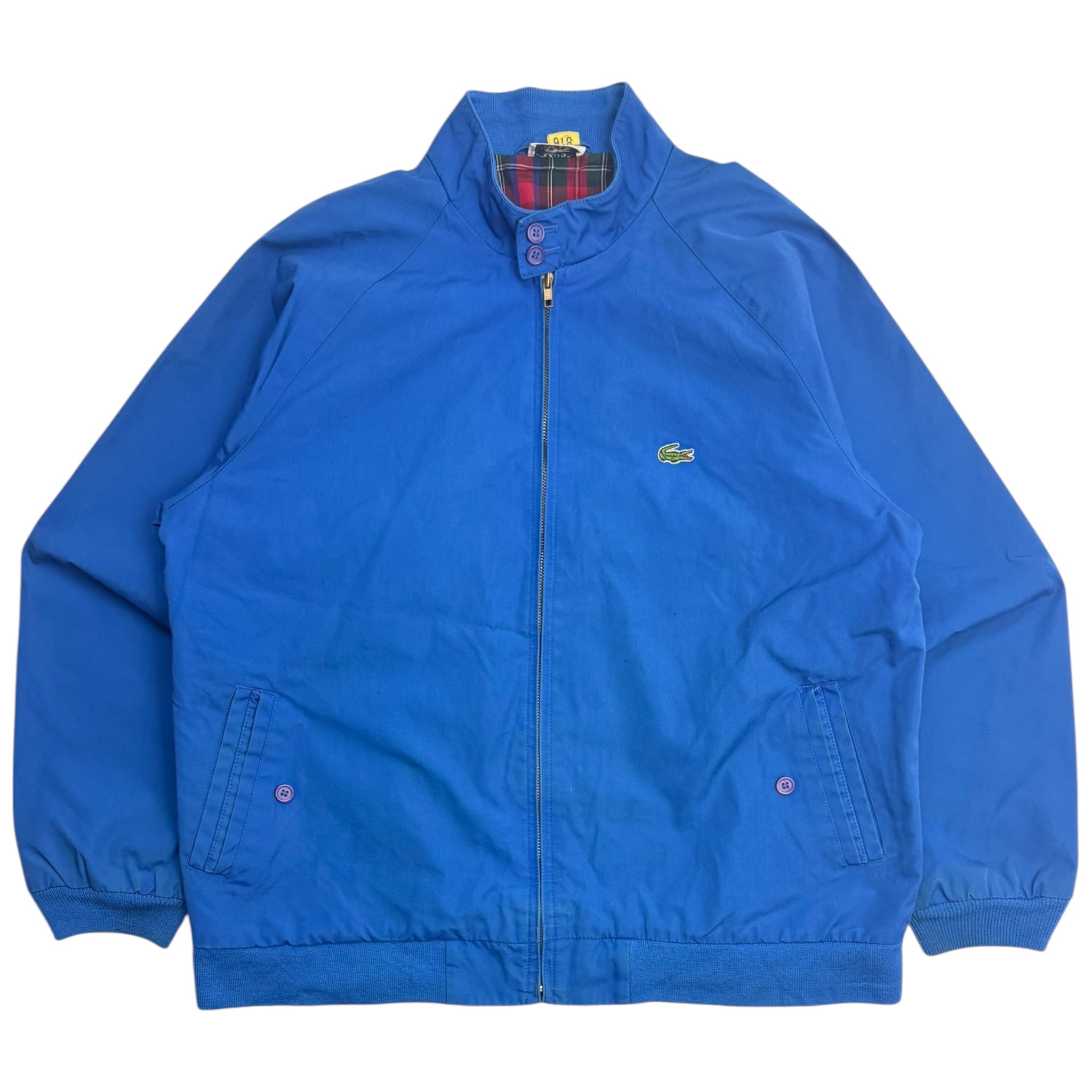 Vintage Izod Lacoste Harrington Jacket Royal