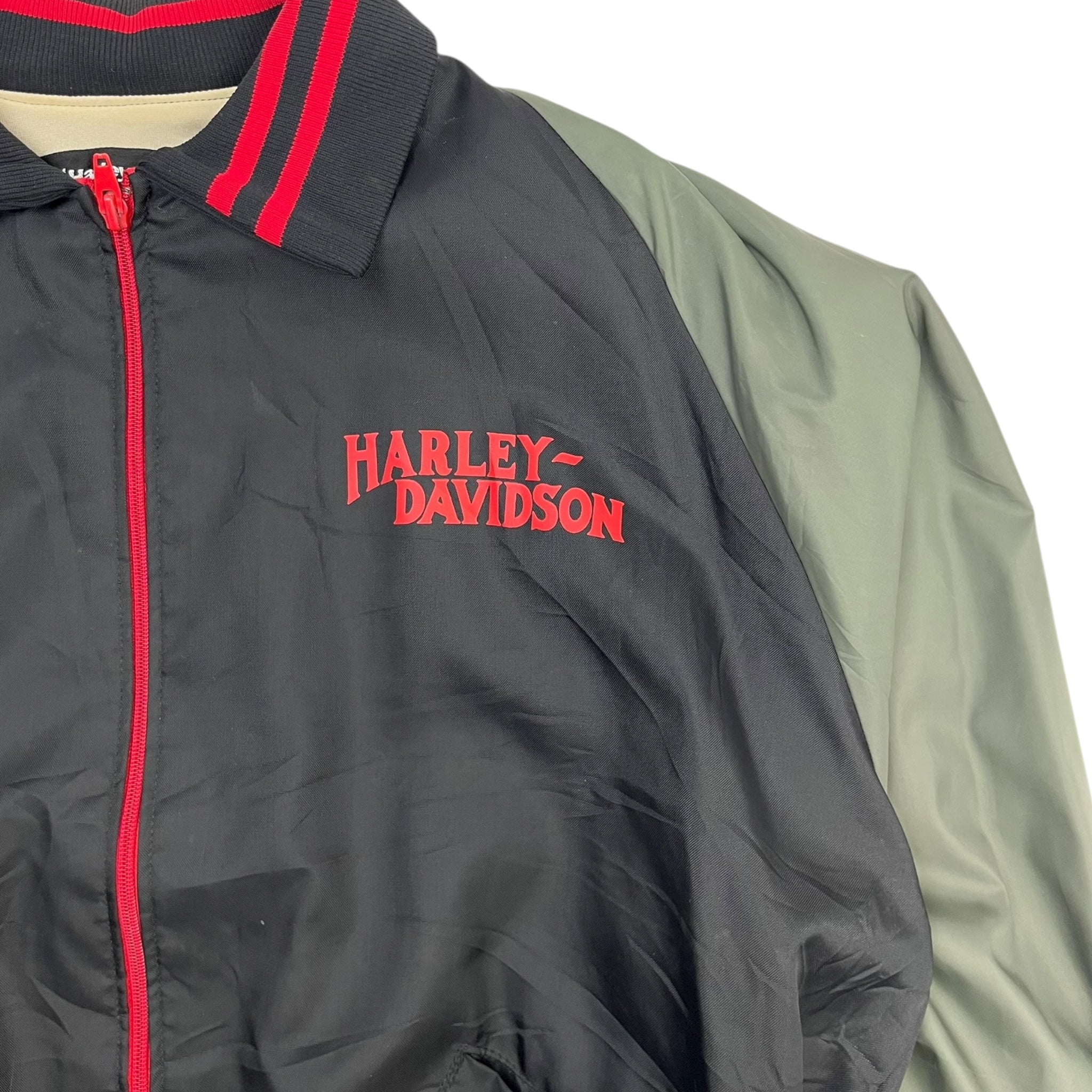 Vintage AMF Harley Davidson Satin Jacket