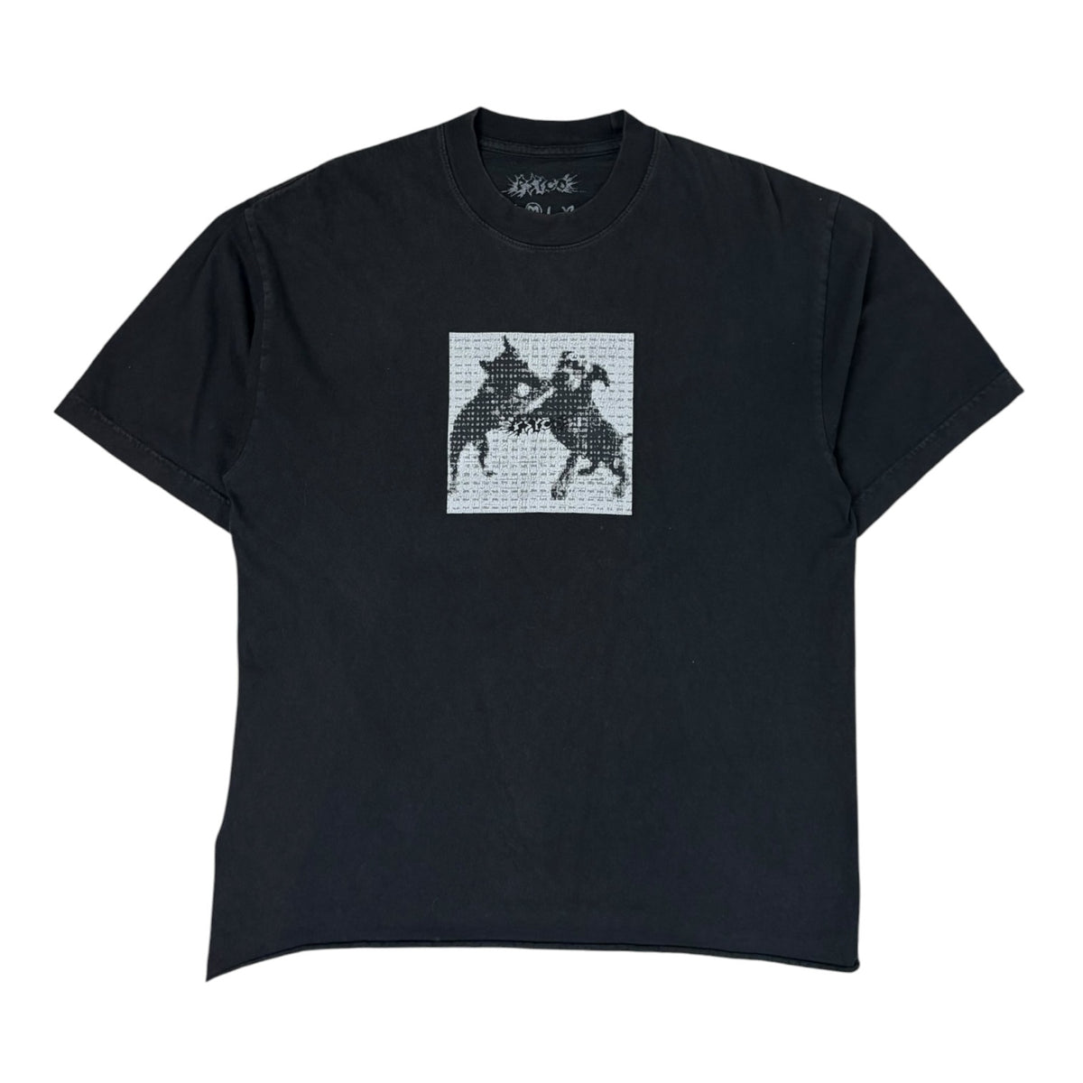 Psyco Dog Graphic T-Shirt Black