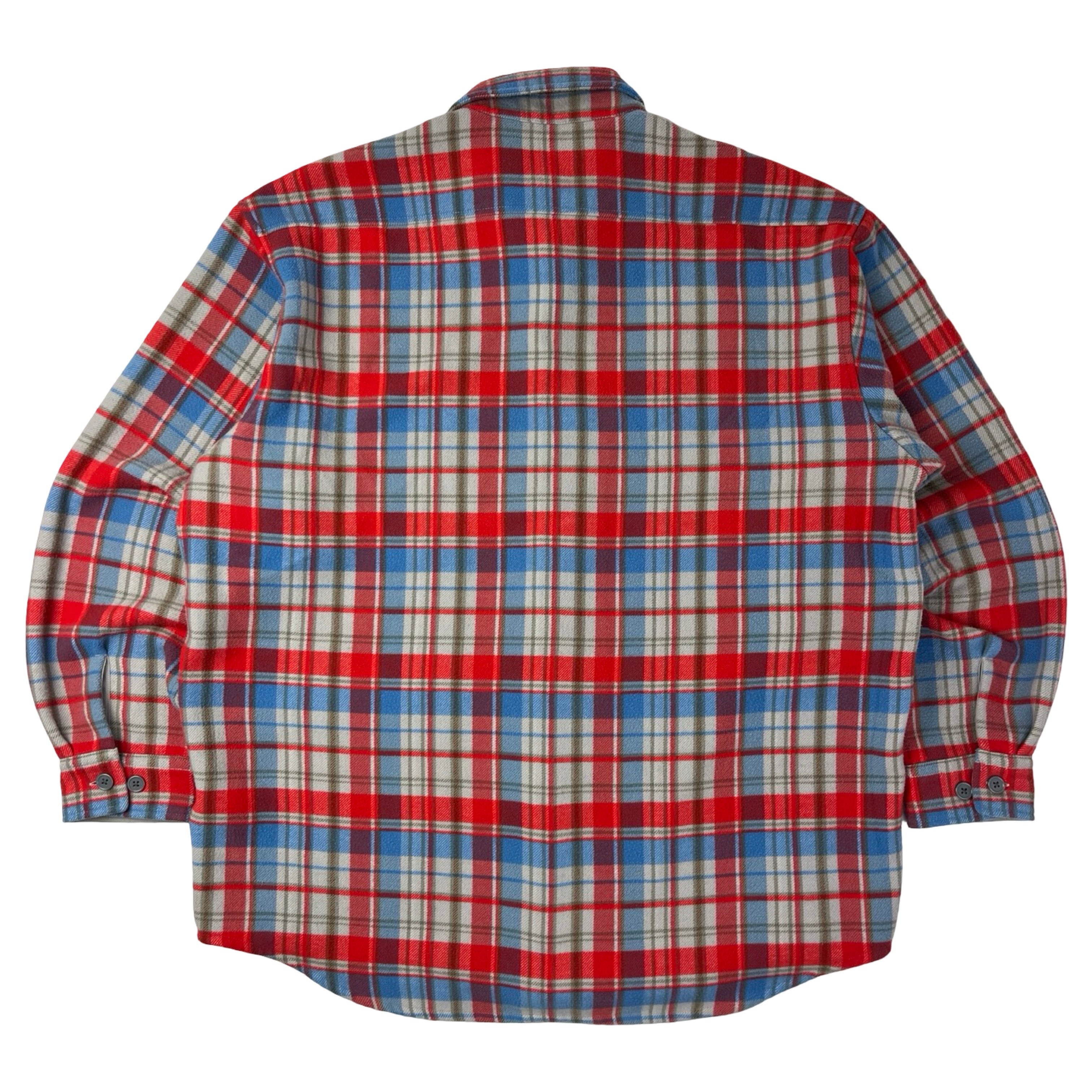 BEAMS Checkered Flannel Shirt