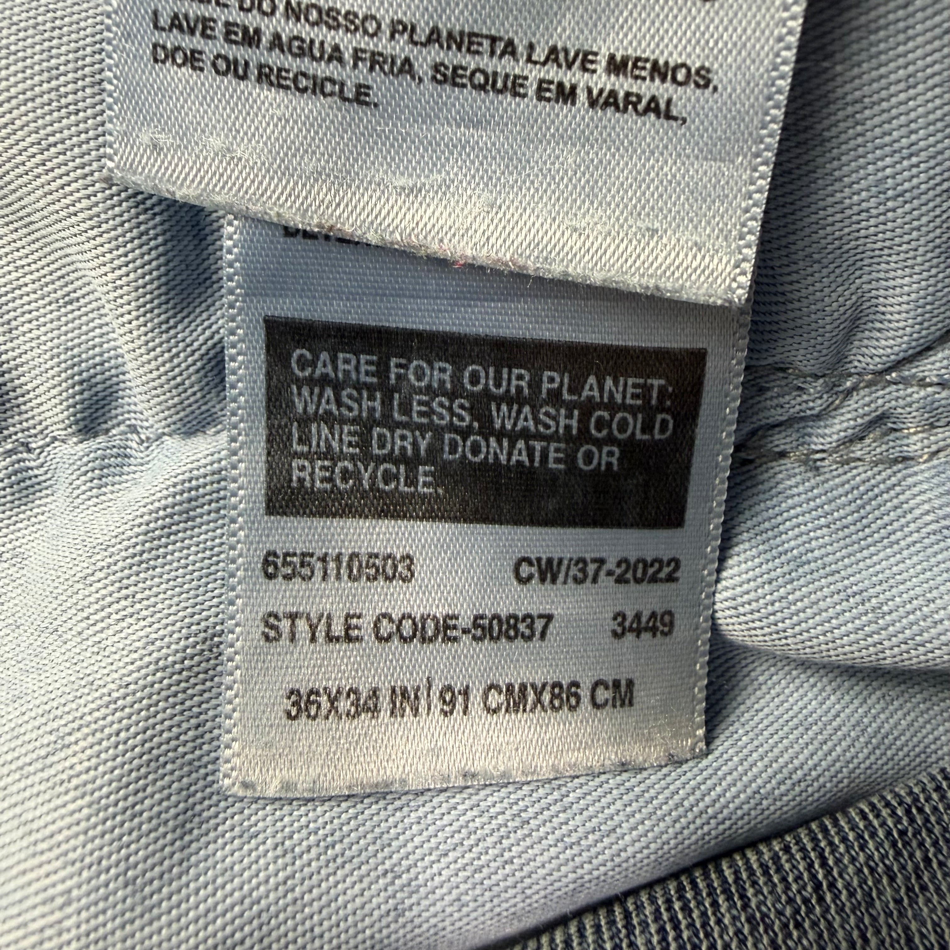 Vintage Levi’s 508 Silver Tab Denim Jeans Blue