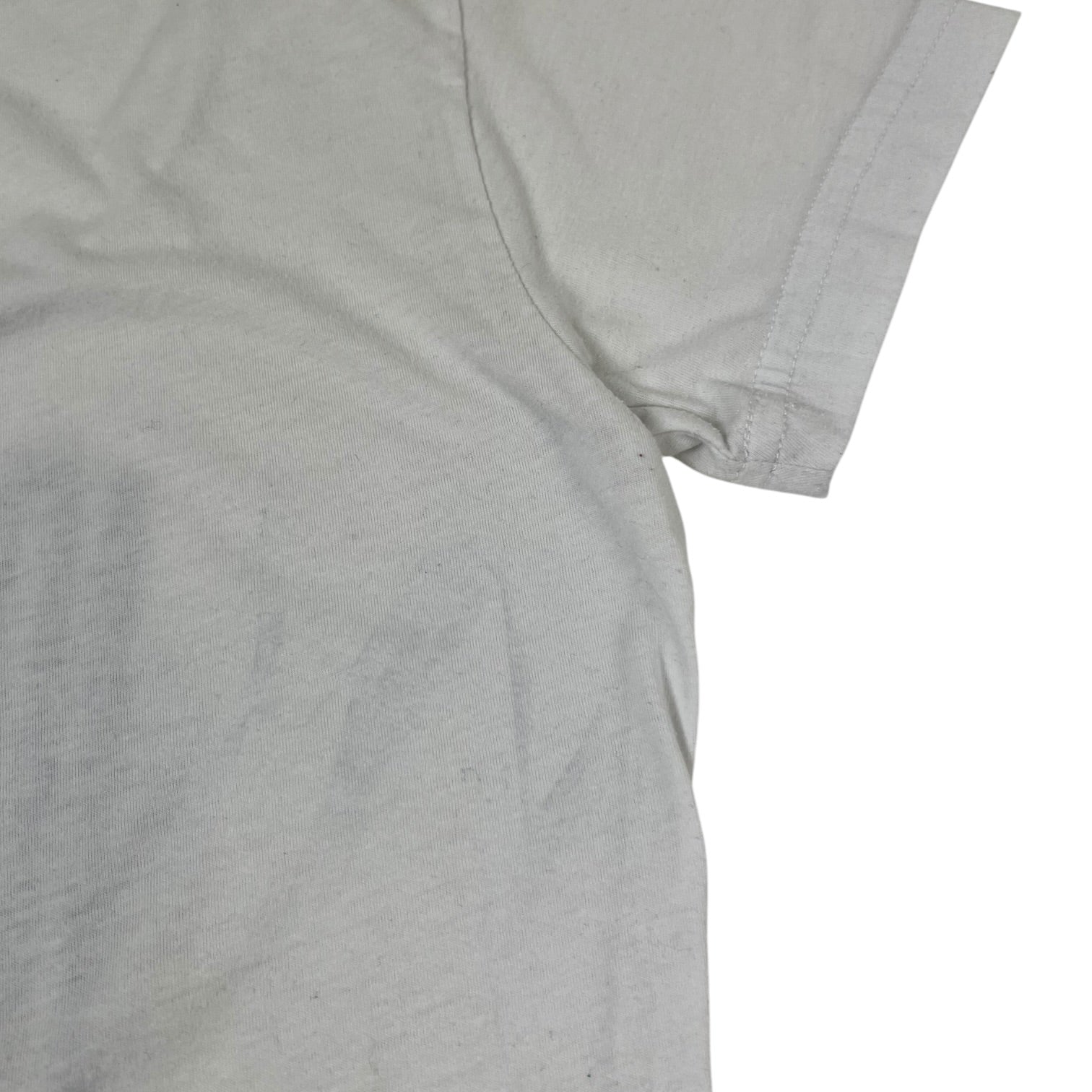 (W) Stussy Stenciled Black Flag Graphic T-Shirt