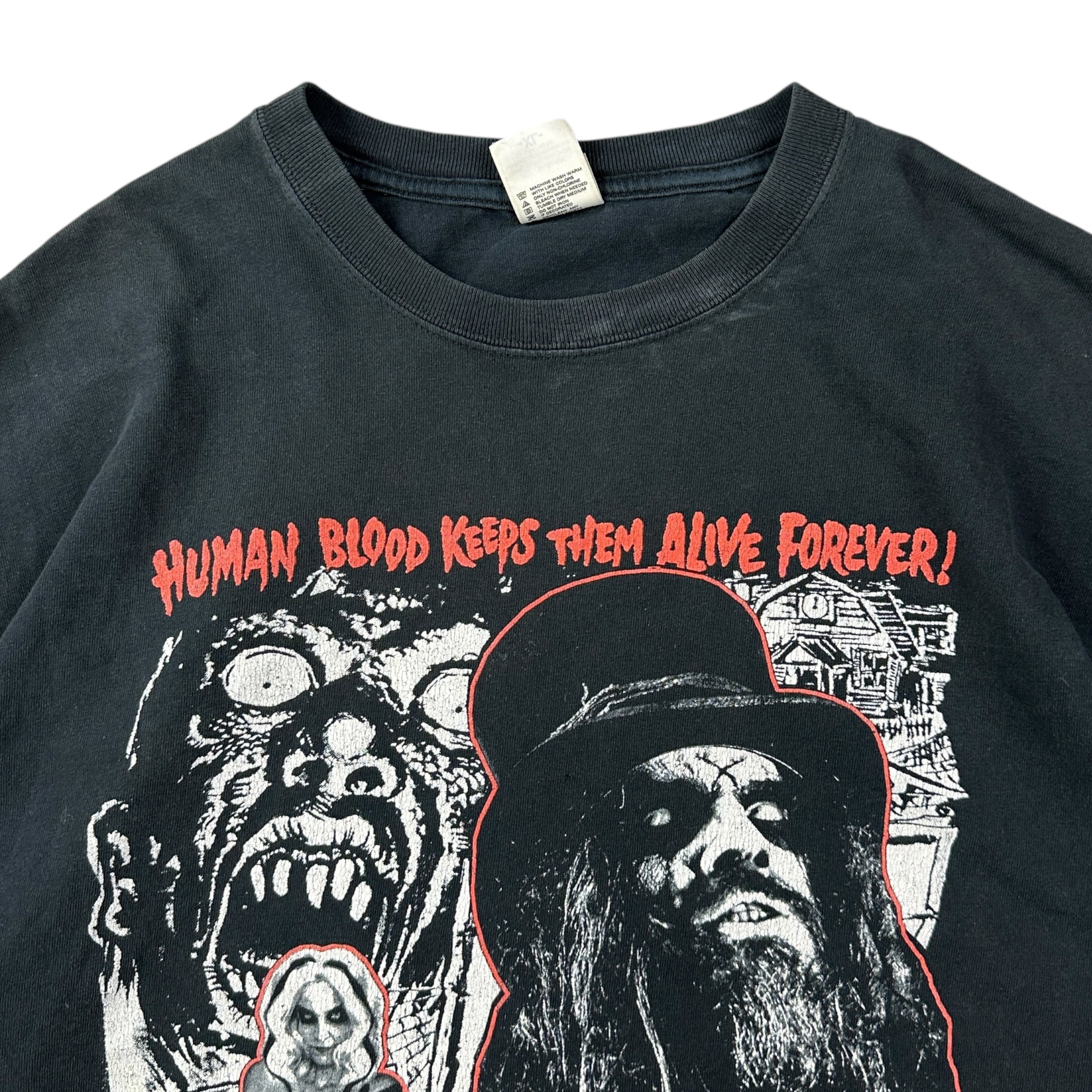 2008 Rob Zombie Tour Tee Black