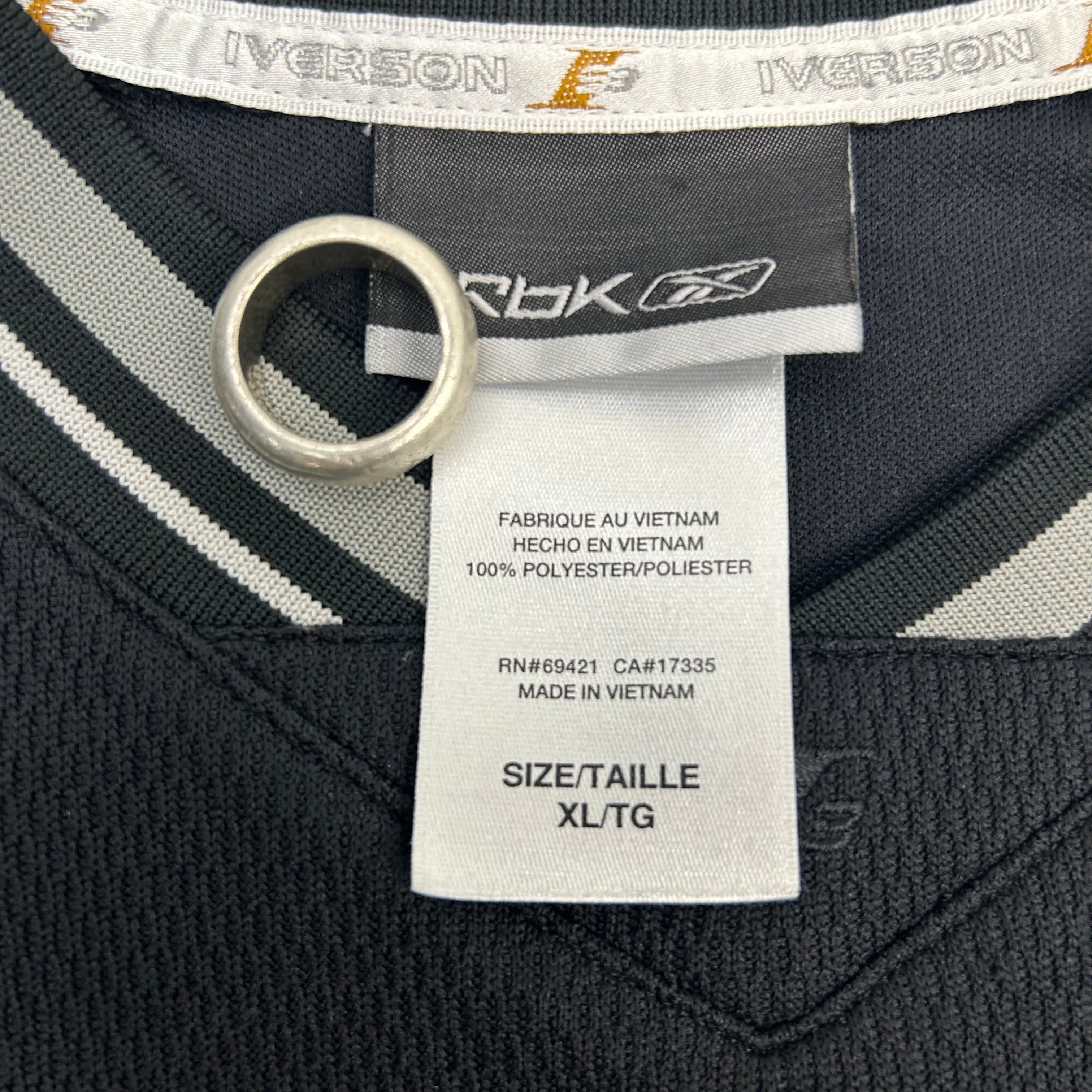 Alan Iverson I3 Basketball Jersey Black