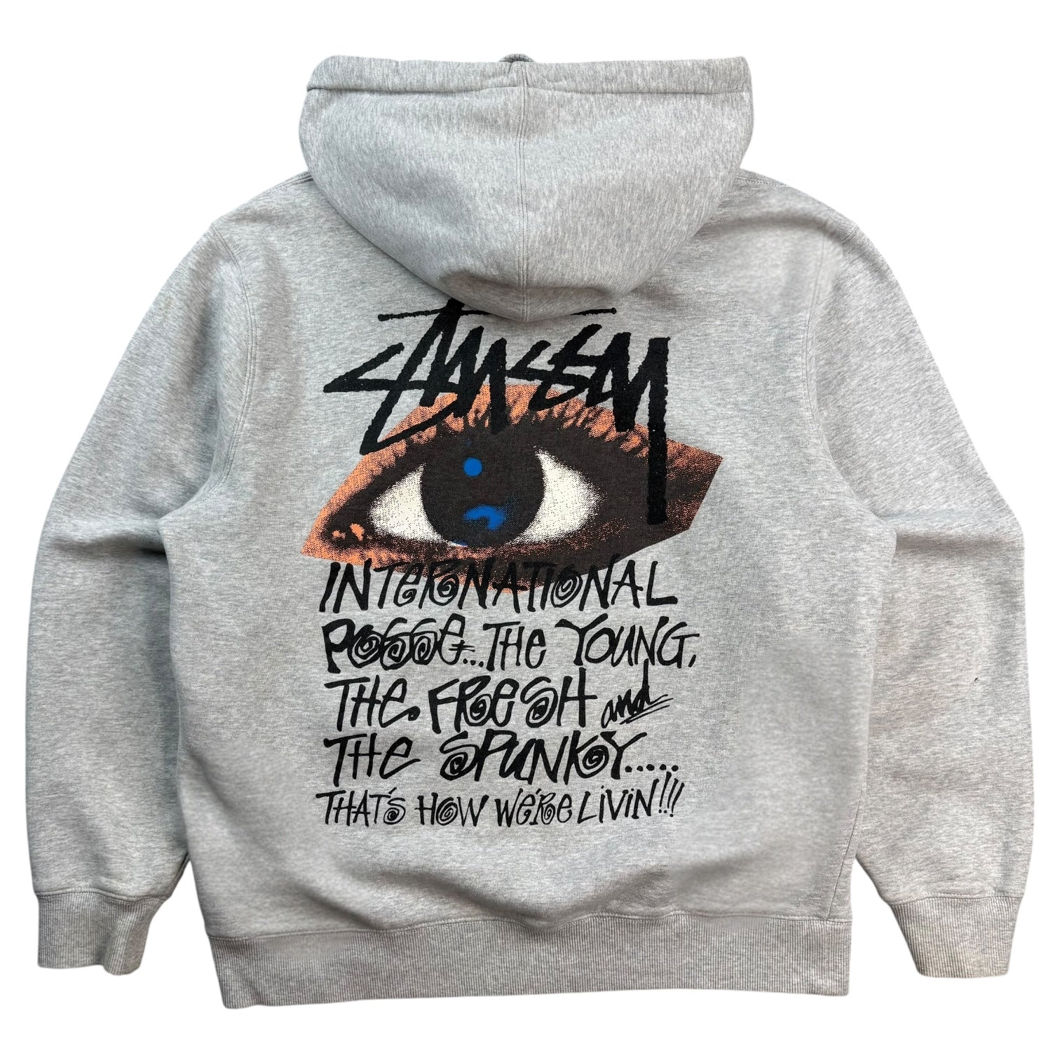 Stussy Ocular Hoodie Grey