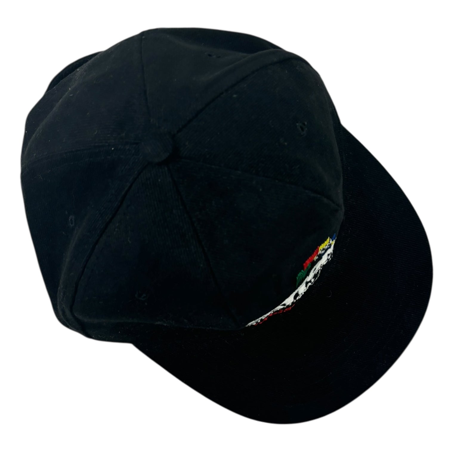 Vintage Daytona Racing NASCAR StrapBack Hat Black