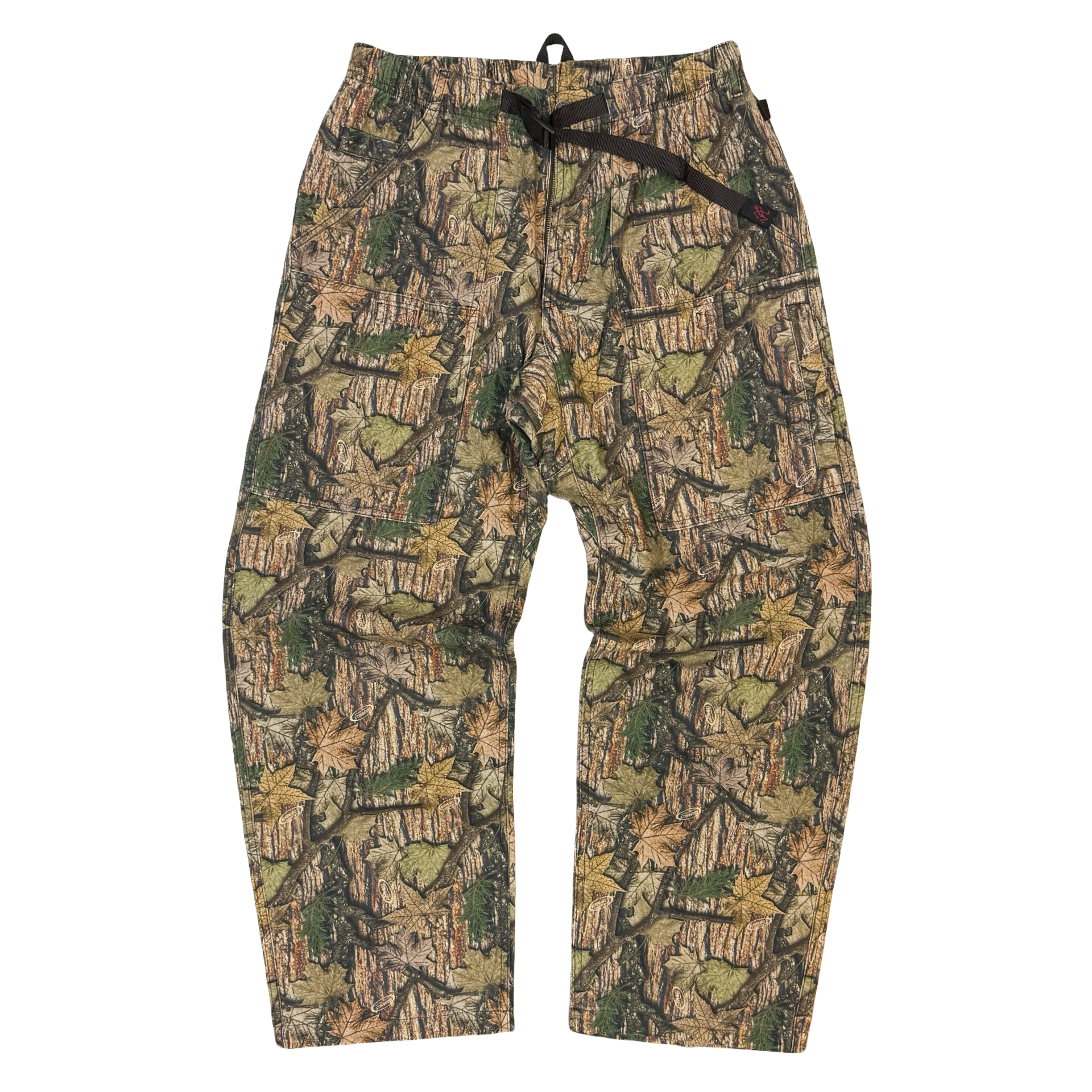 Gramicci Canvas Equipment Pants Leaf Camo