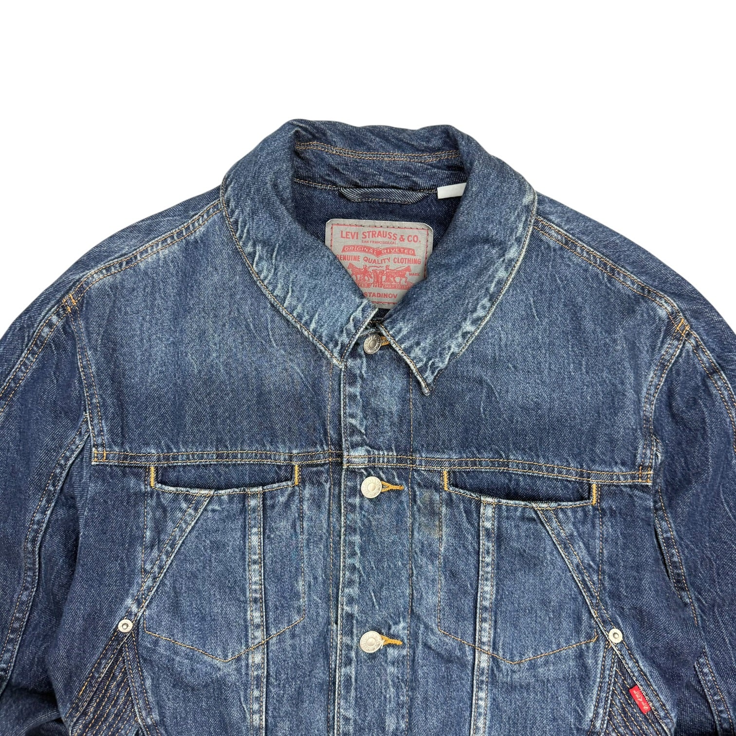 Kiko Kastodinov x Levis Jacket Indigo