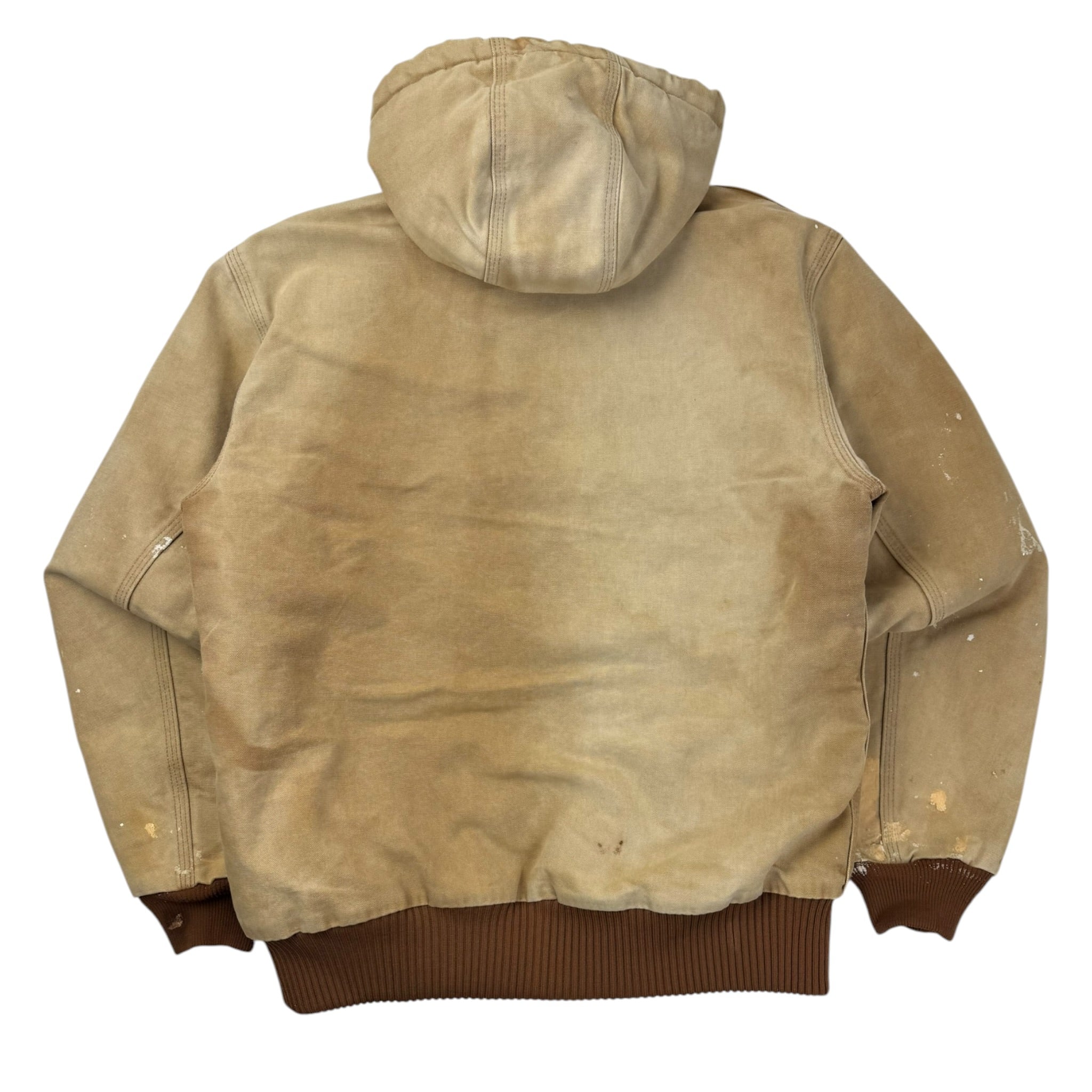 Vintage J140 Carhartt Plush-Quilted Active Jacket Sand Tanned