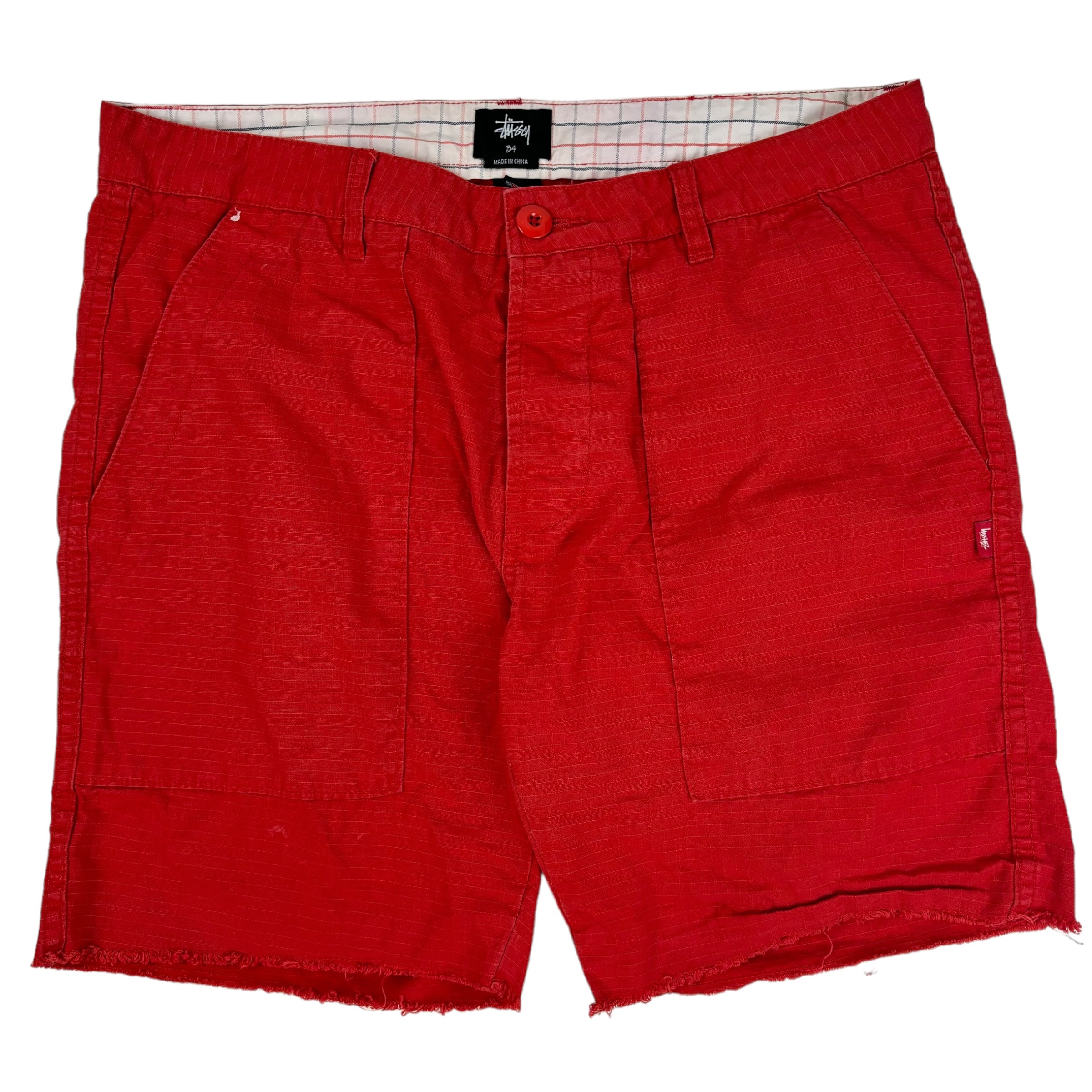 Stüssy Ripstop Short Red