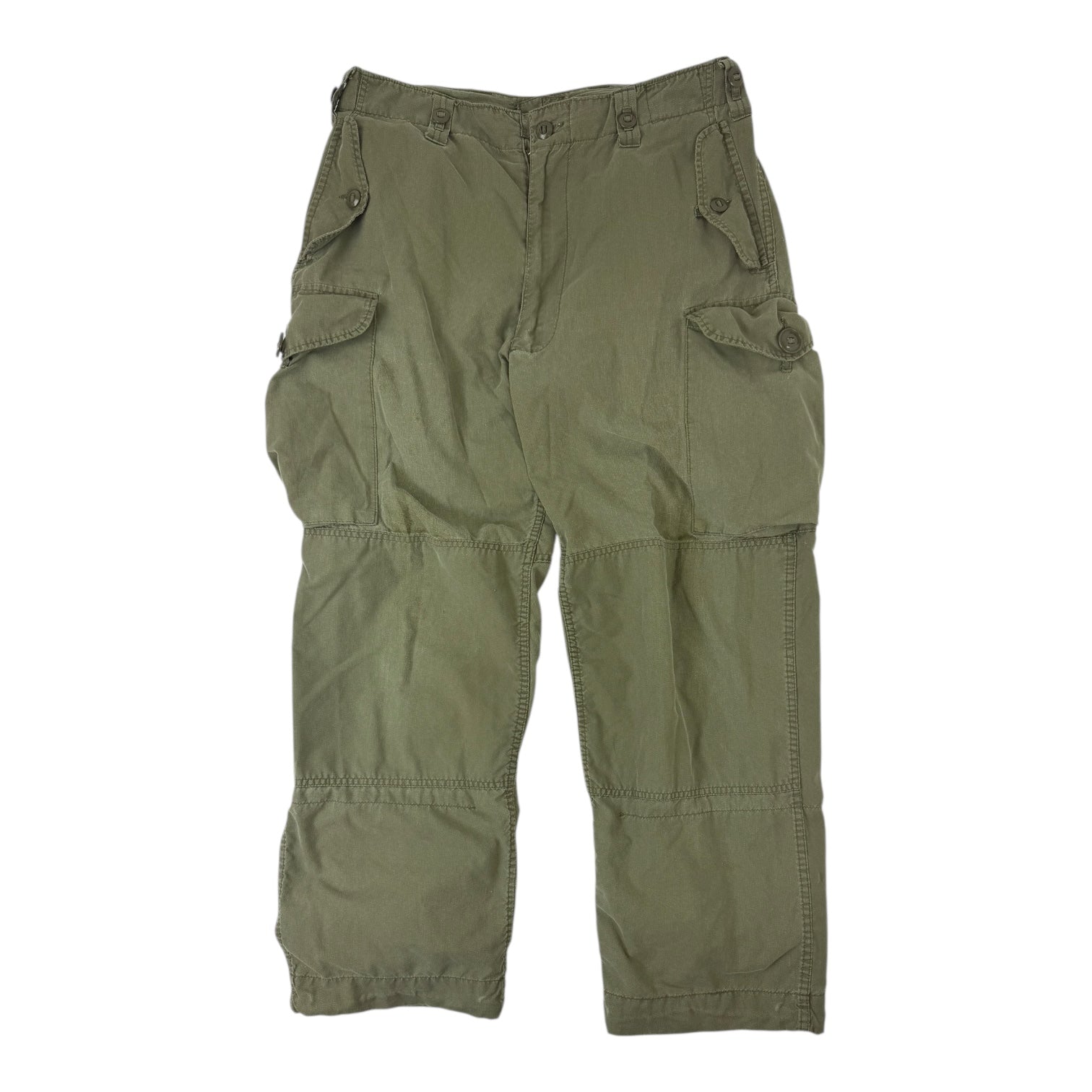 Vintage Military Cargo Pants Green