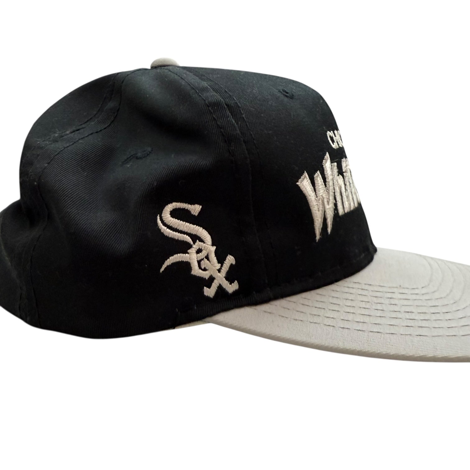 Vintage Sport Specialties Chicago White Sox SnapBack Hat Black