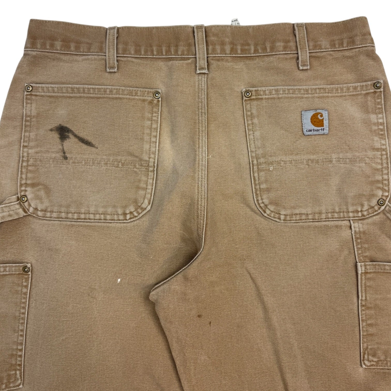 Vintage Carhartt Double Knees Faded Tan