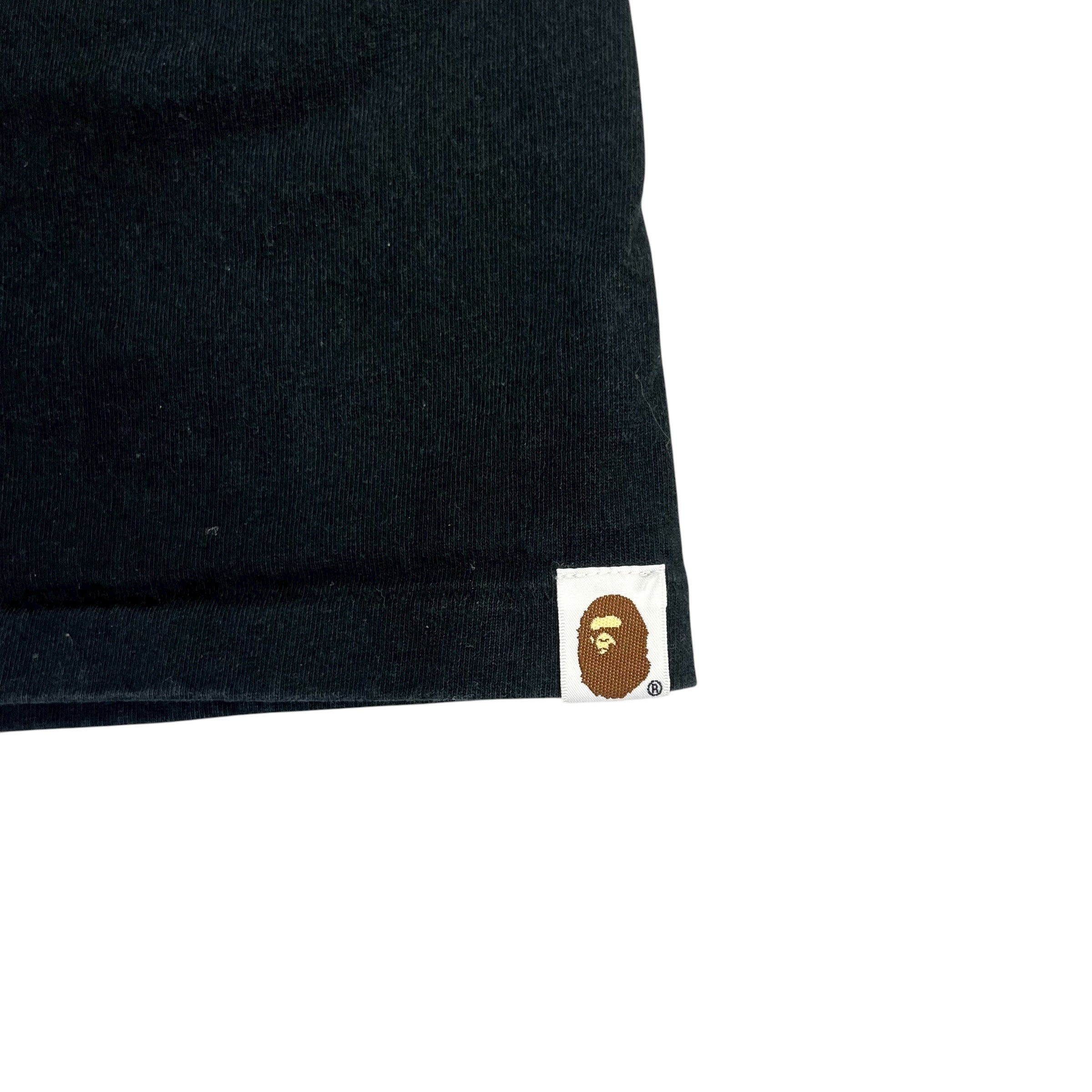 Bape Logo Tee Black