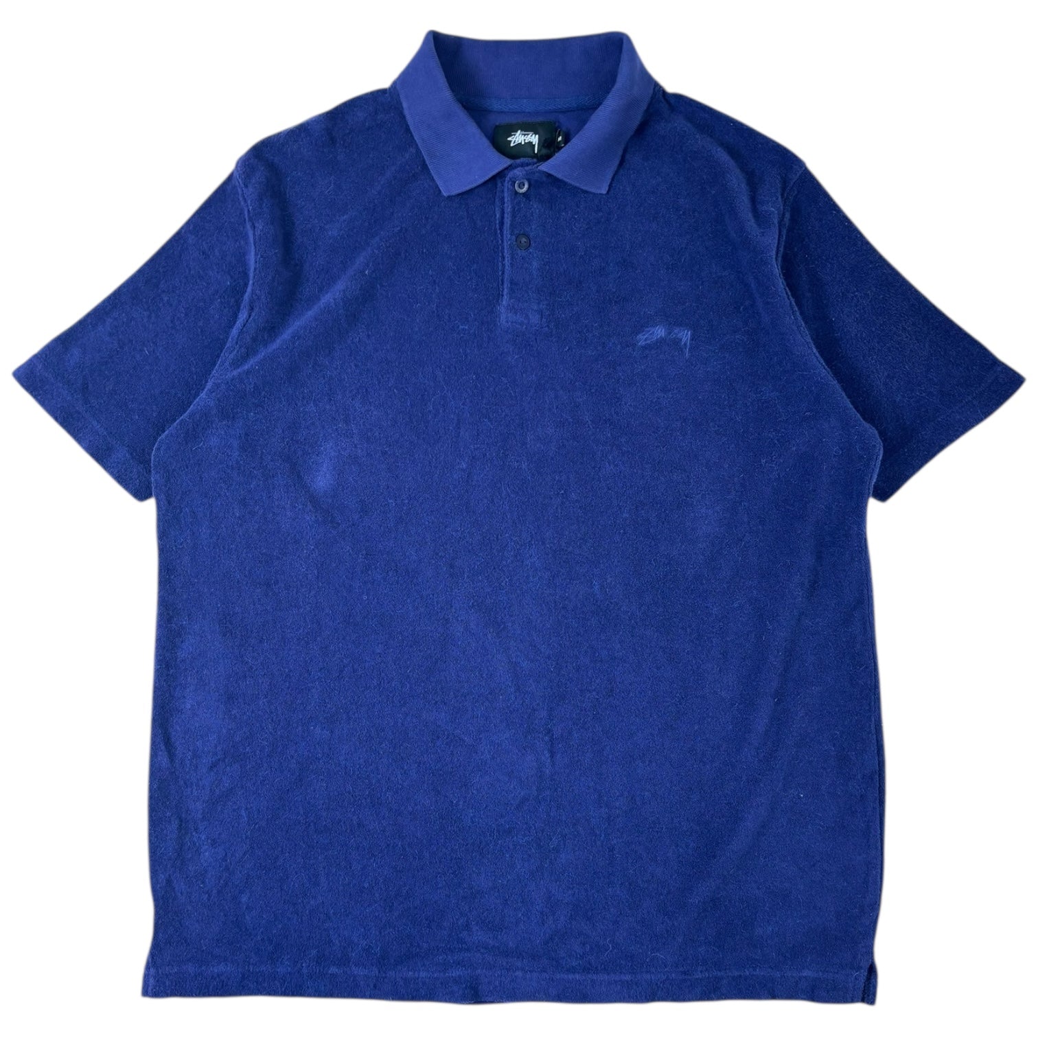 Stussy Terry Polo Navy
