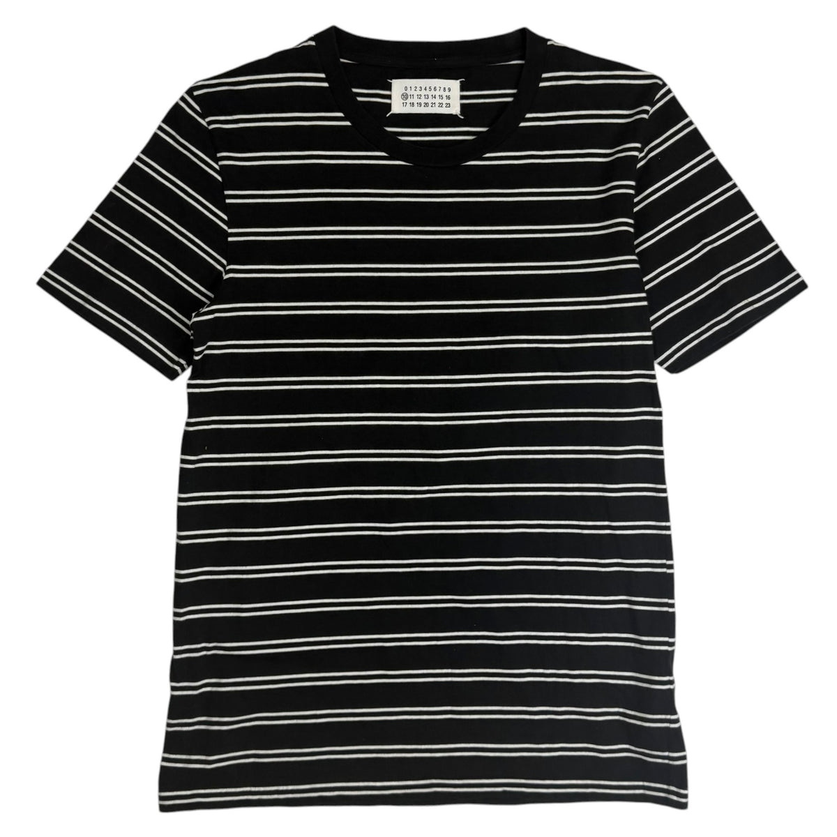 Maison Margiela Striped Tee Black