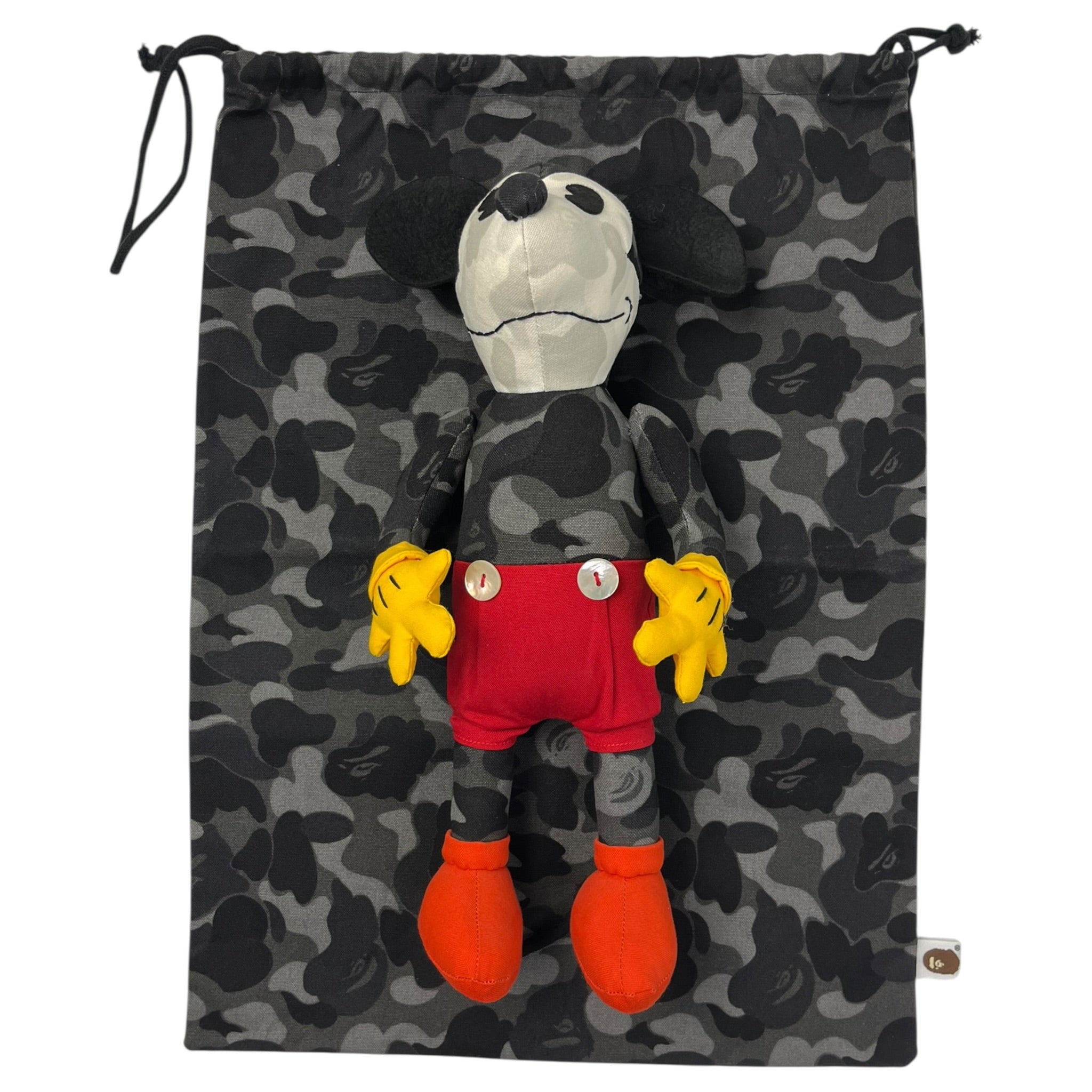 BAPE x Disney Mickey Mouse Limited Edition Plushie