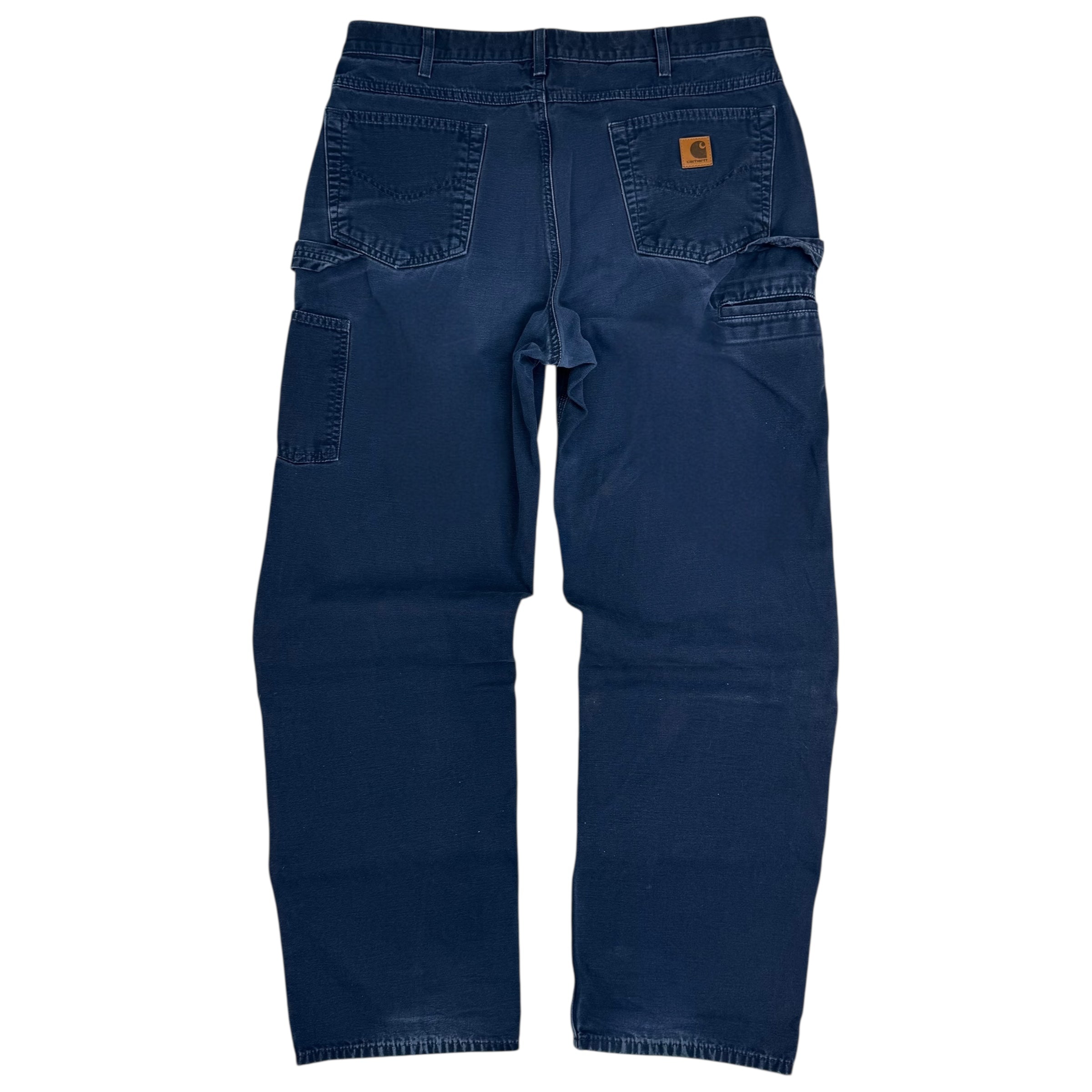 Vintage Carhartt Dungaree Pants Navy Blue