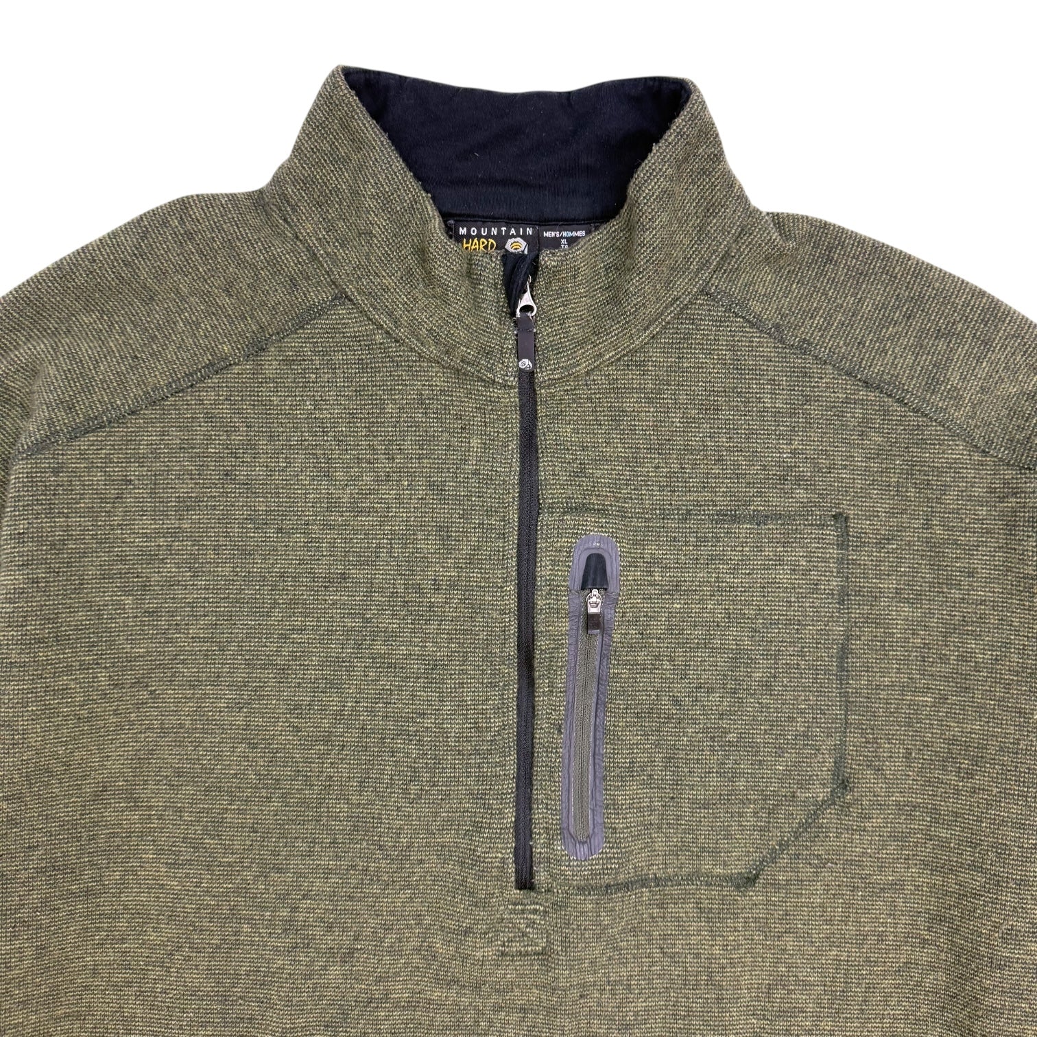 Vintage Mountain Hardwear Quarter Zip Sweater Green