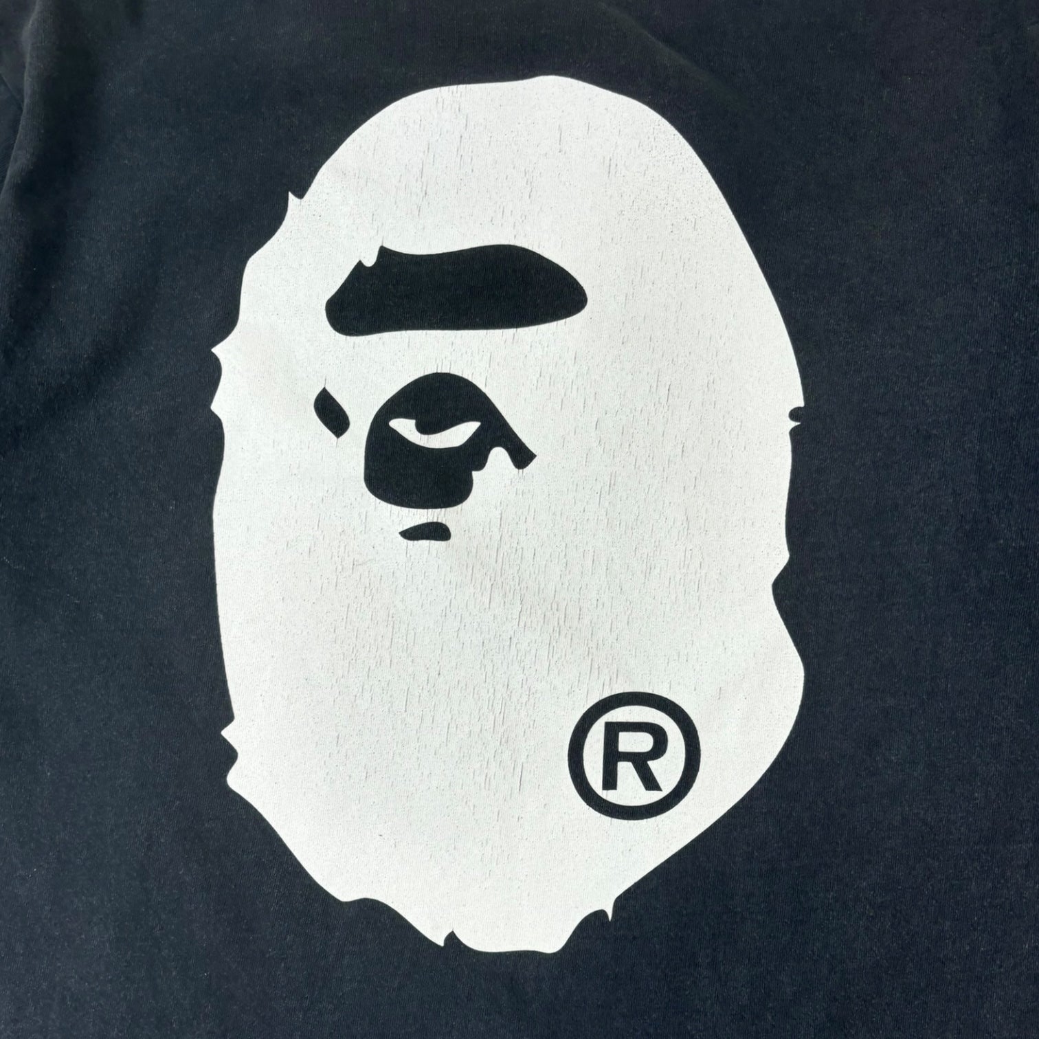 BAPE Logo One Point T-Shirt Black